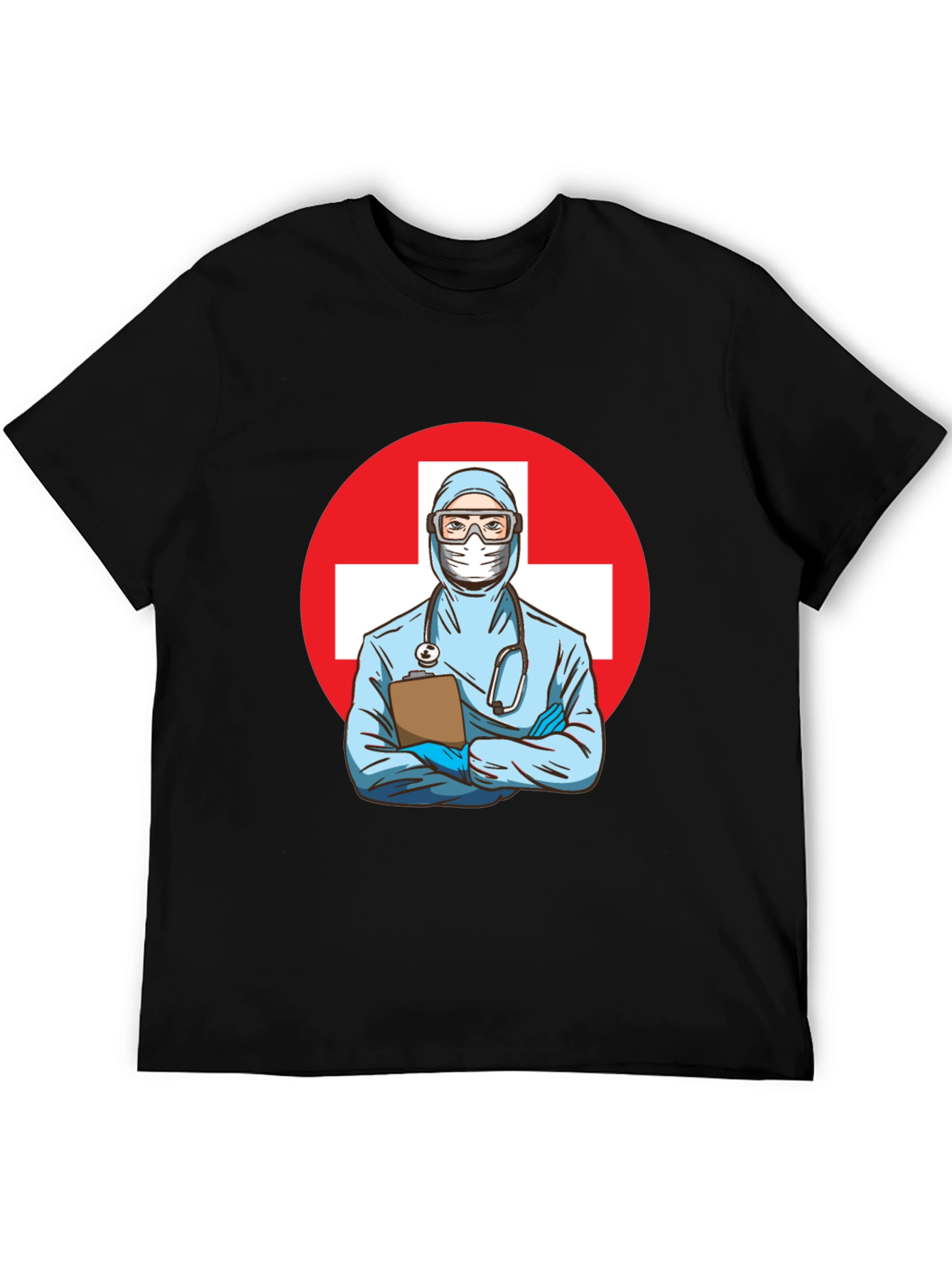 Doctor Graphic Tee - Black T-Shirt
