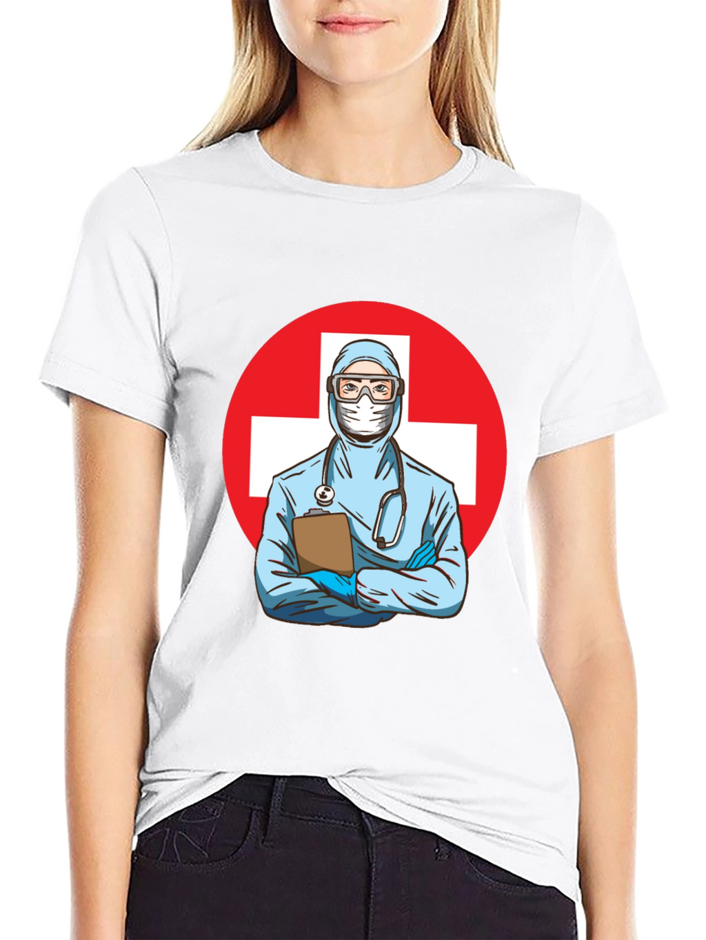 Doctor Graphic Tee - Black T-Shirt