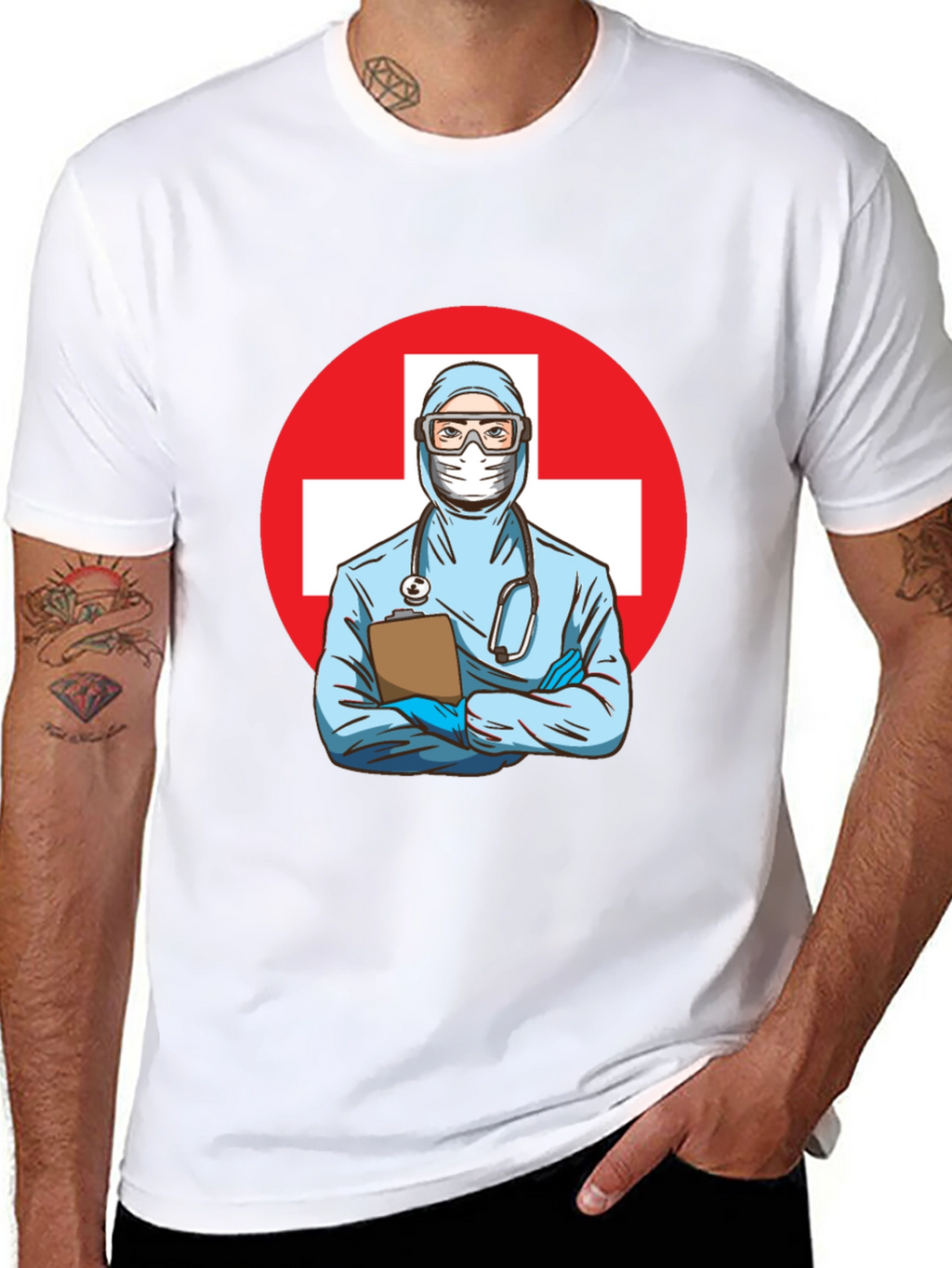 Doctor Graphic Tee - Black T-Shirt