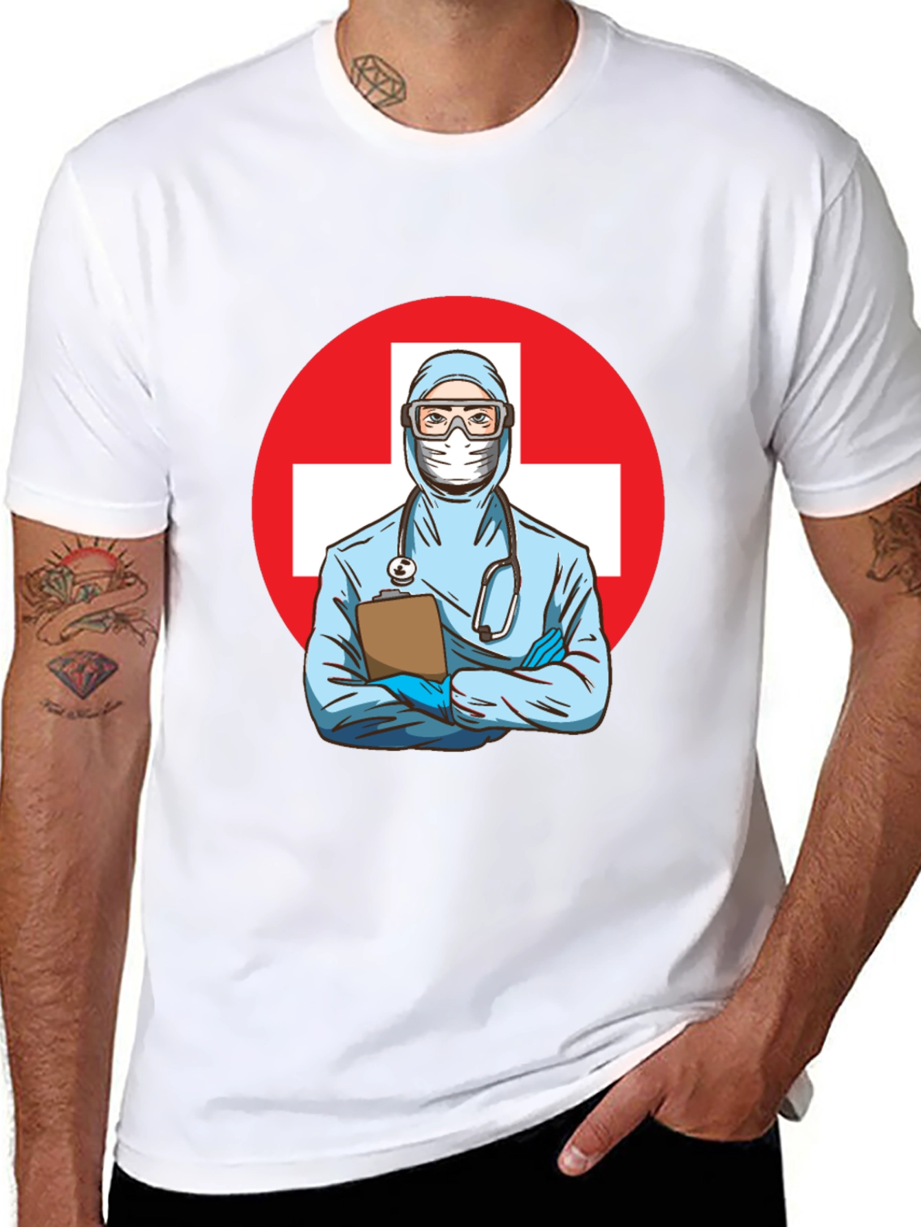 Doctor Graphic Tee - Black T-Shirt