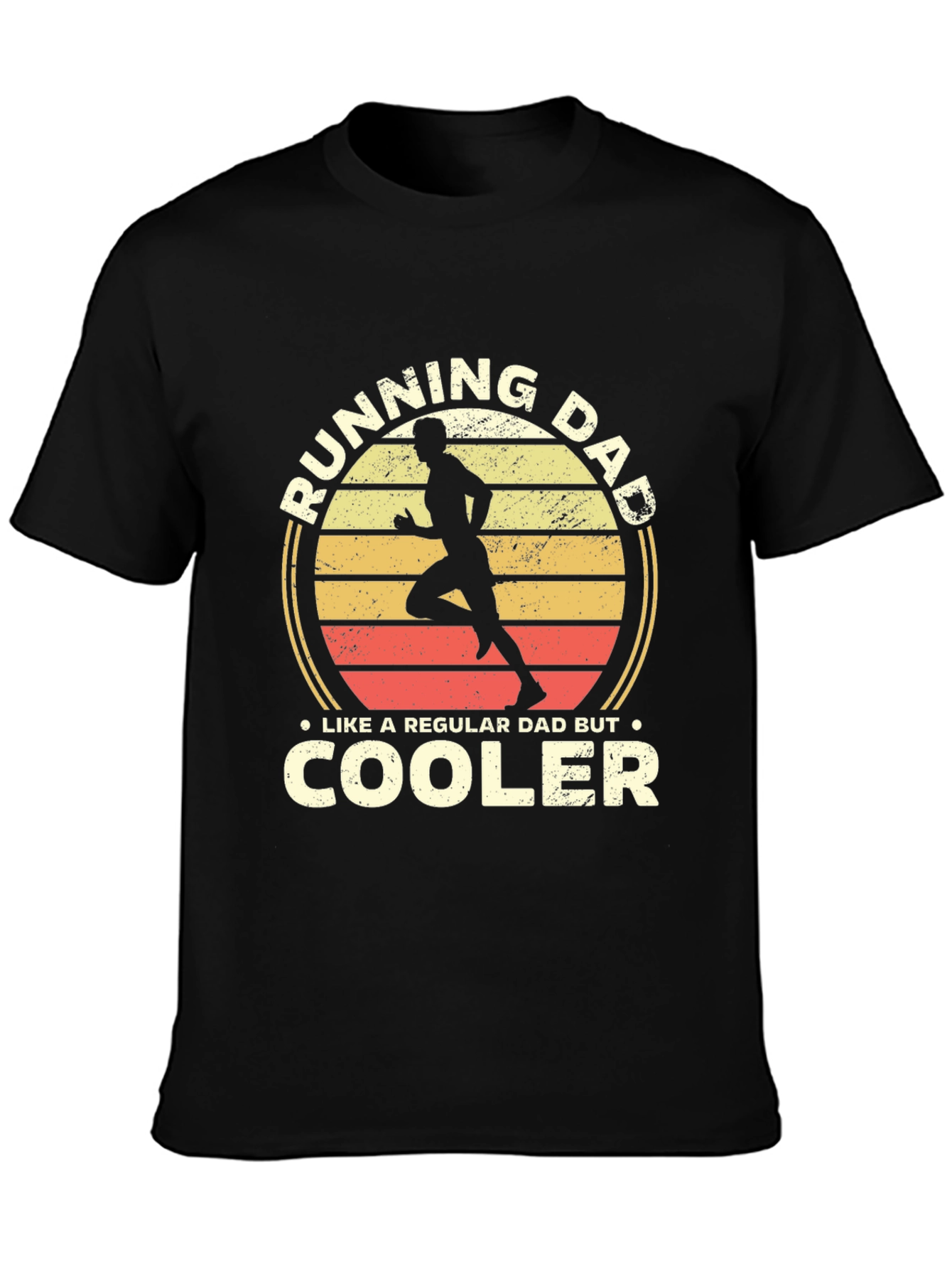 Running Dad T-Shirt - Like a Regular Dad But Cooler!