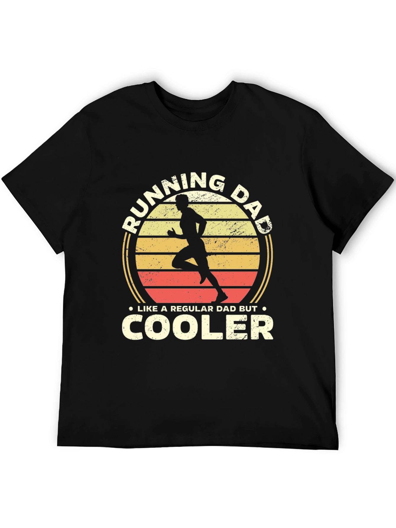 Running Dad T-Shirt - Like a Regular Dad But Cooler!