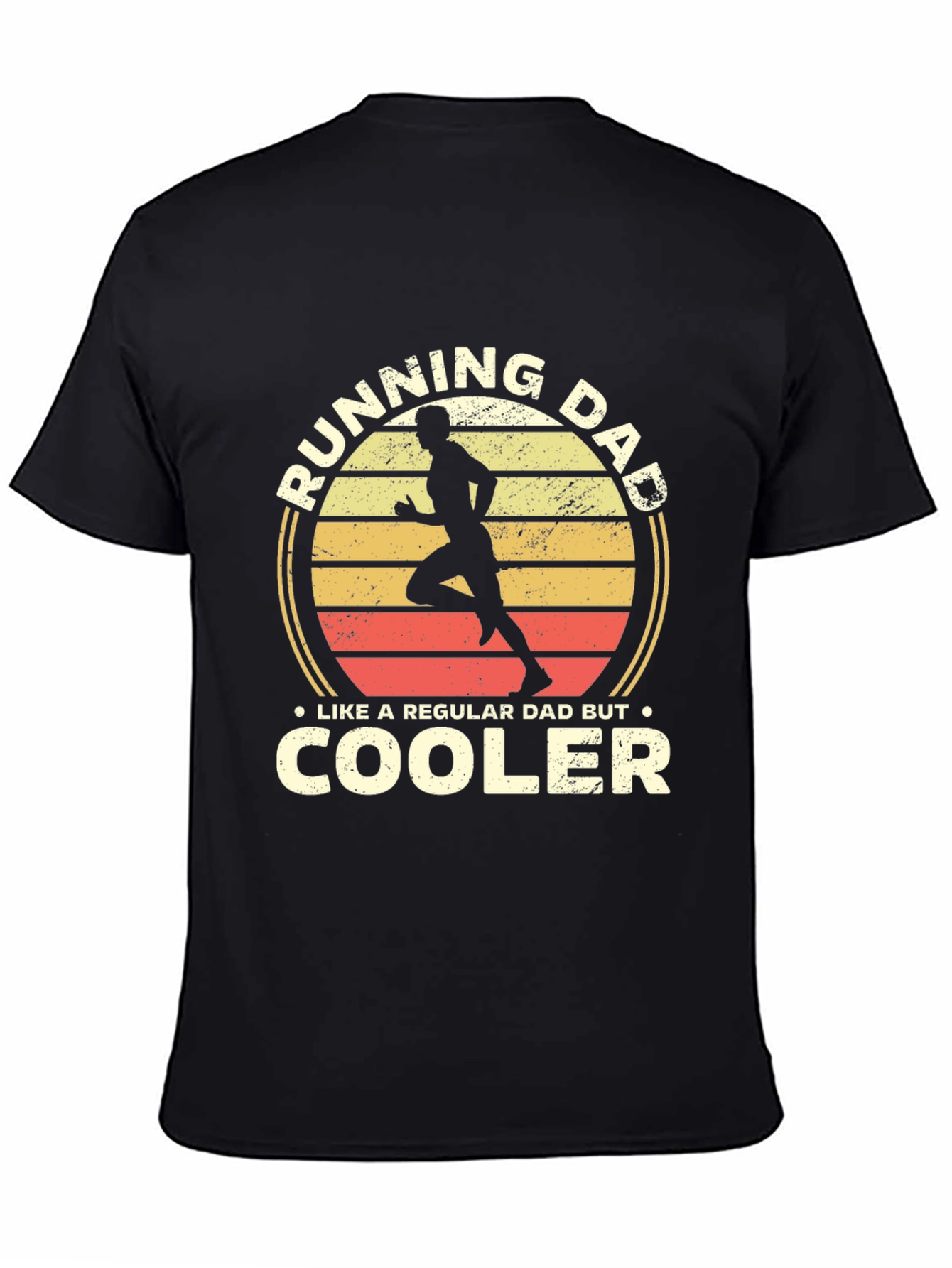 Running Dad T-Shirt - Like a Regular Dad But Cooler!