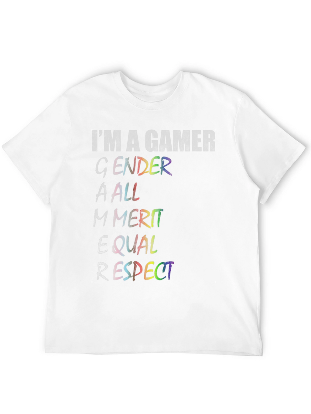 Gamer Gender Equality T-Shirt - Unisex Black Tee