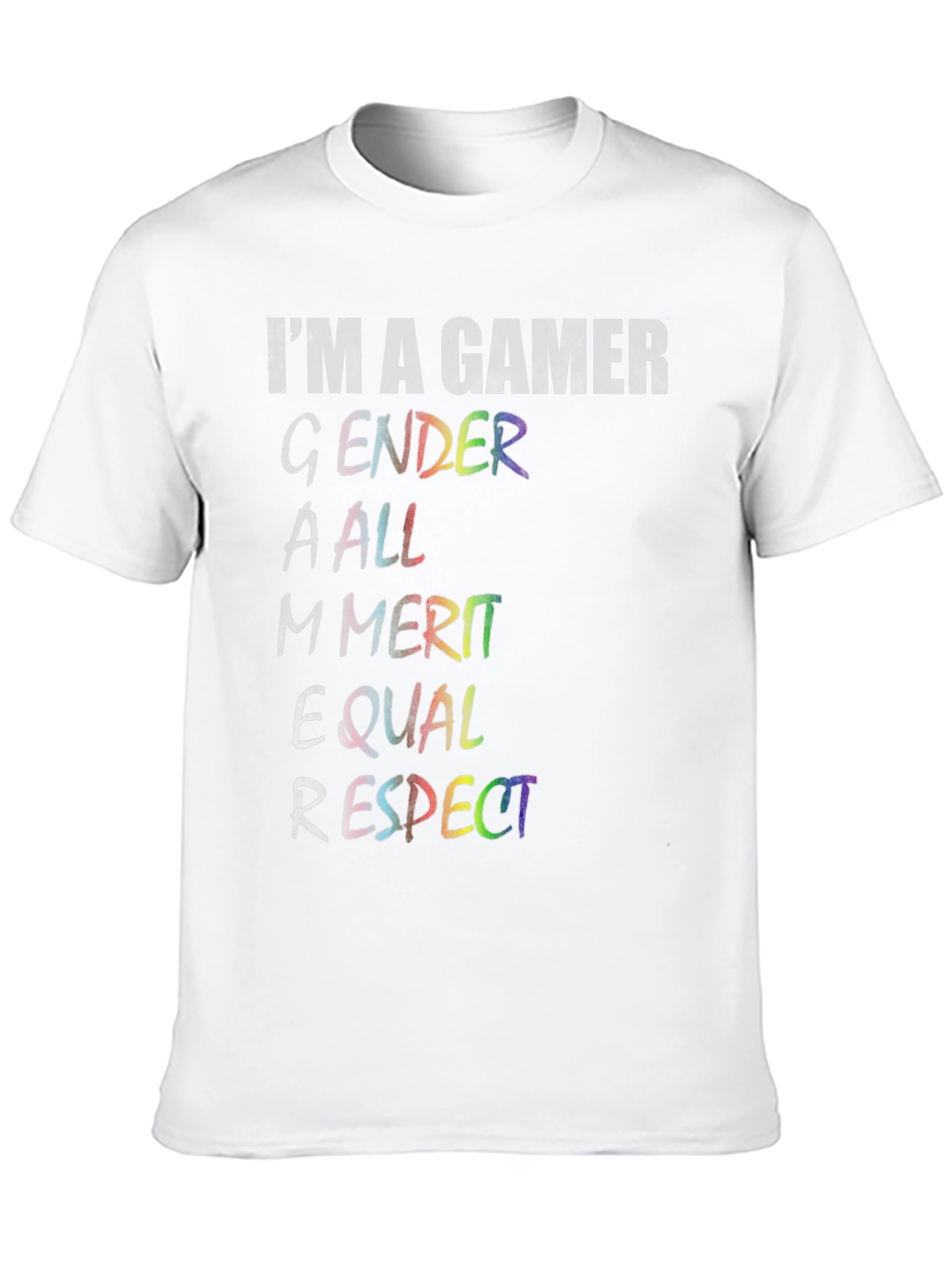 Gamer Gender Equality T-Shirt - Unisex Black Tee