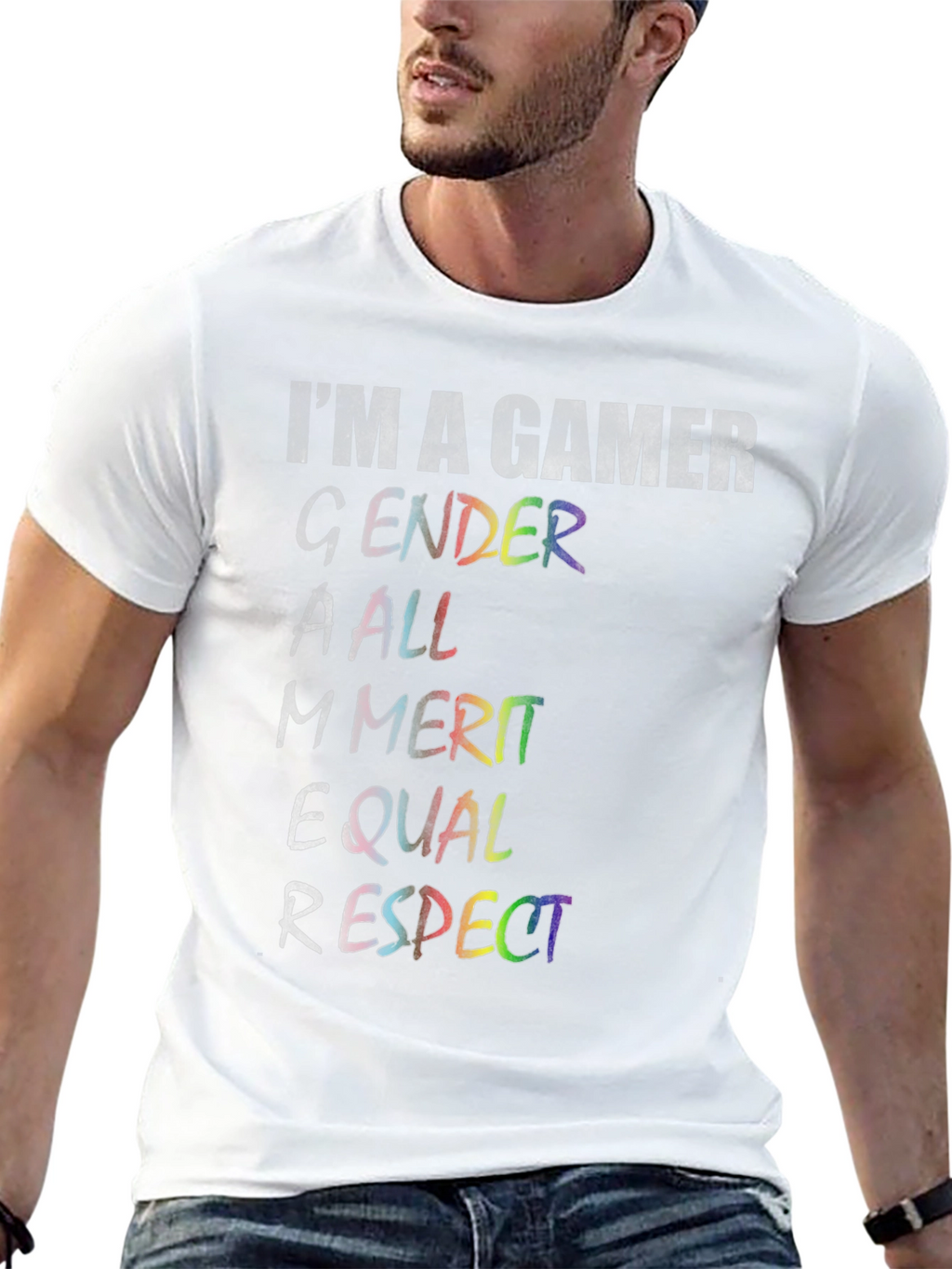 Gamer Gender Equality T-Shirt - Unisex Black Tee