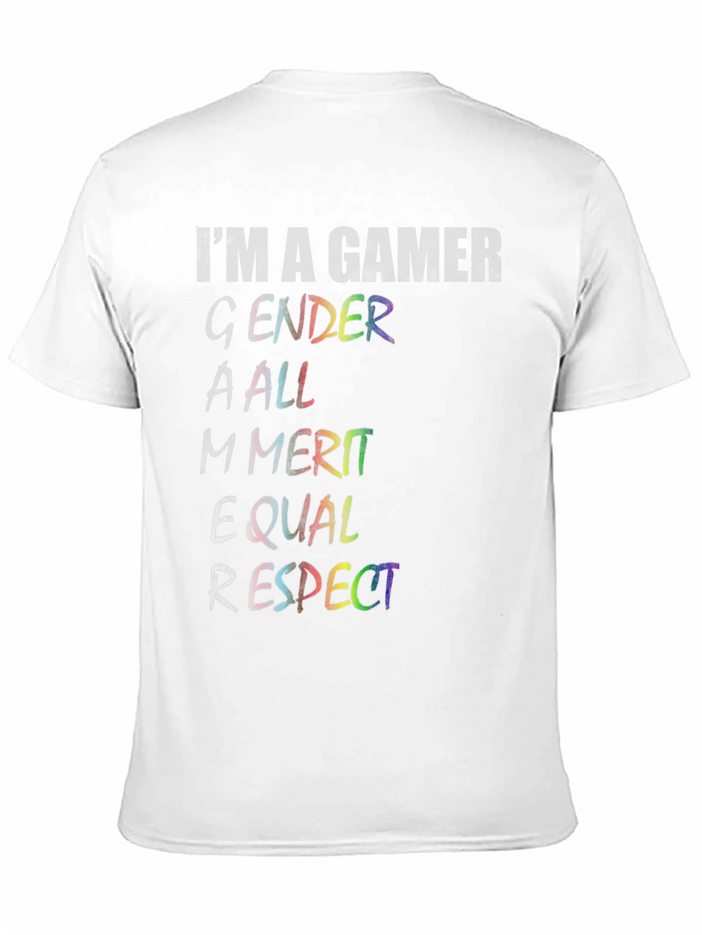 Gamer Gender Equality T-Shirt - Unisex Black Tee