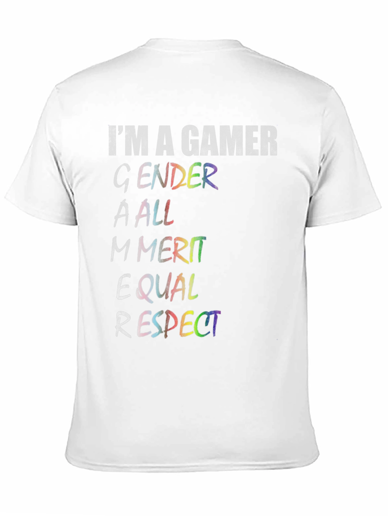 Gamer Gender Equality T-Shirt - Unisex Black Tee