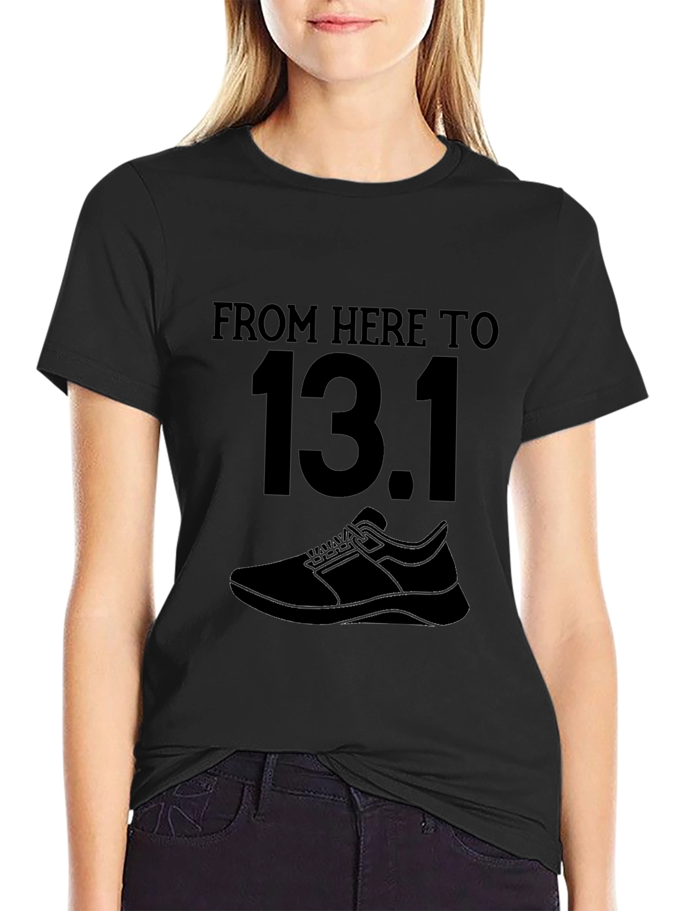 From Here to 13.1 Running T-Shirt