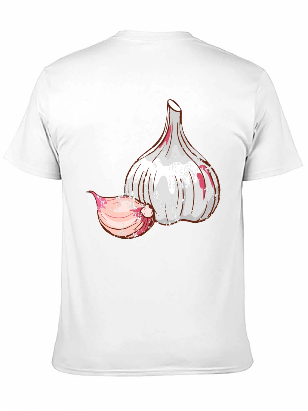 Garlic Graphic Black T-Shirt