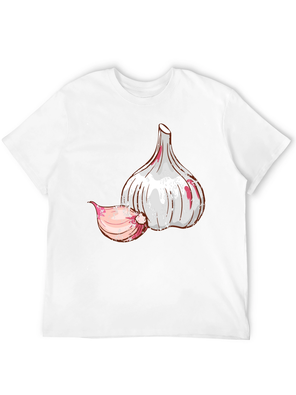 Garlic Graphic Black T-Shirt