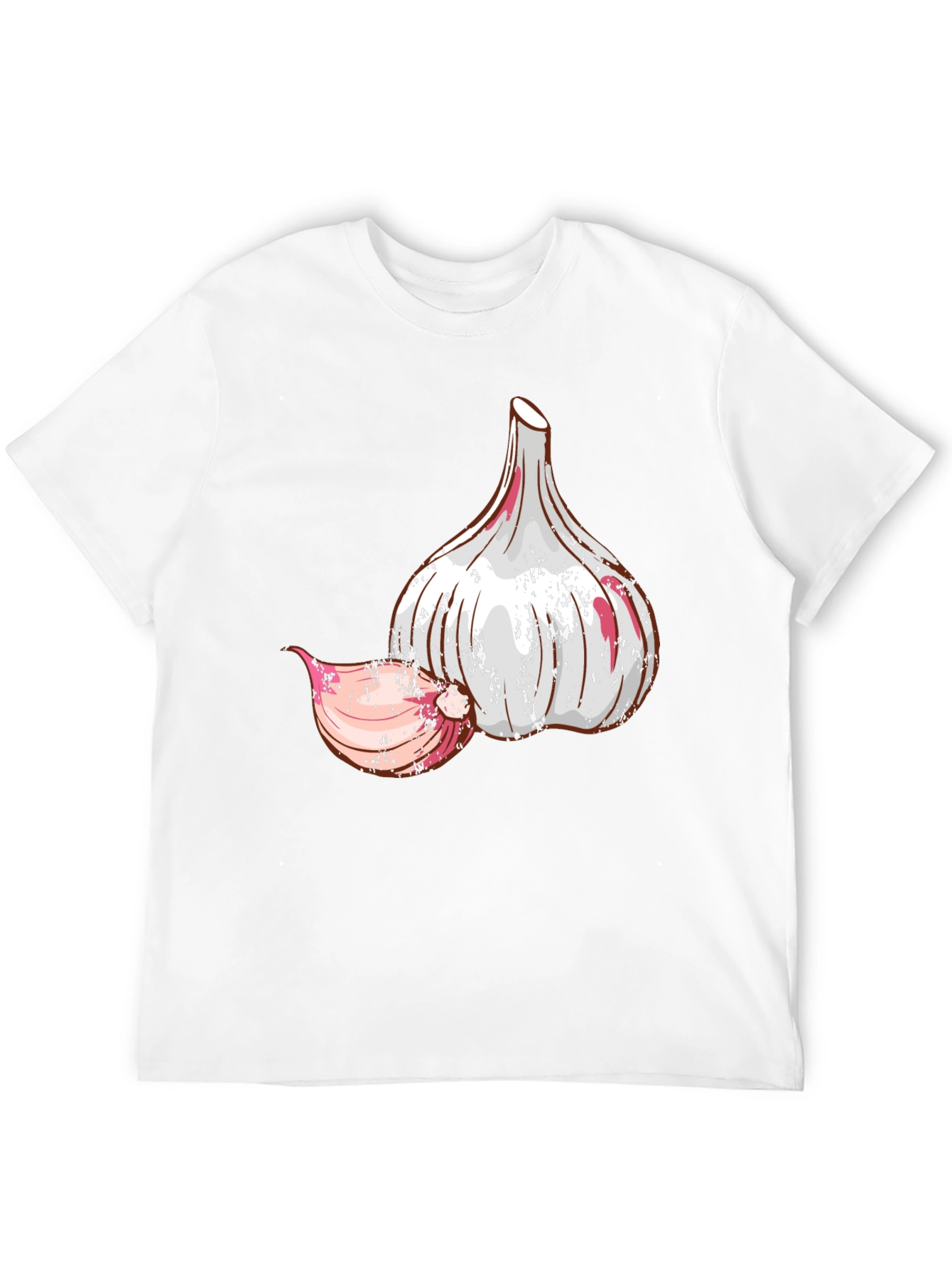 Garlic Graphic Black T-Shirt