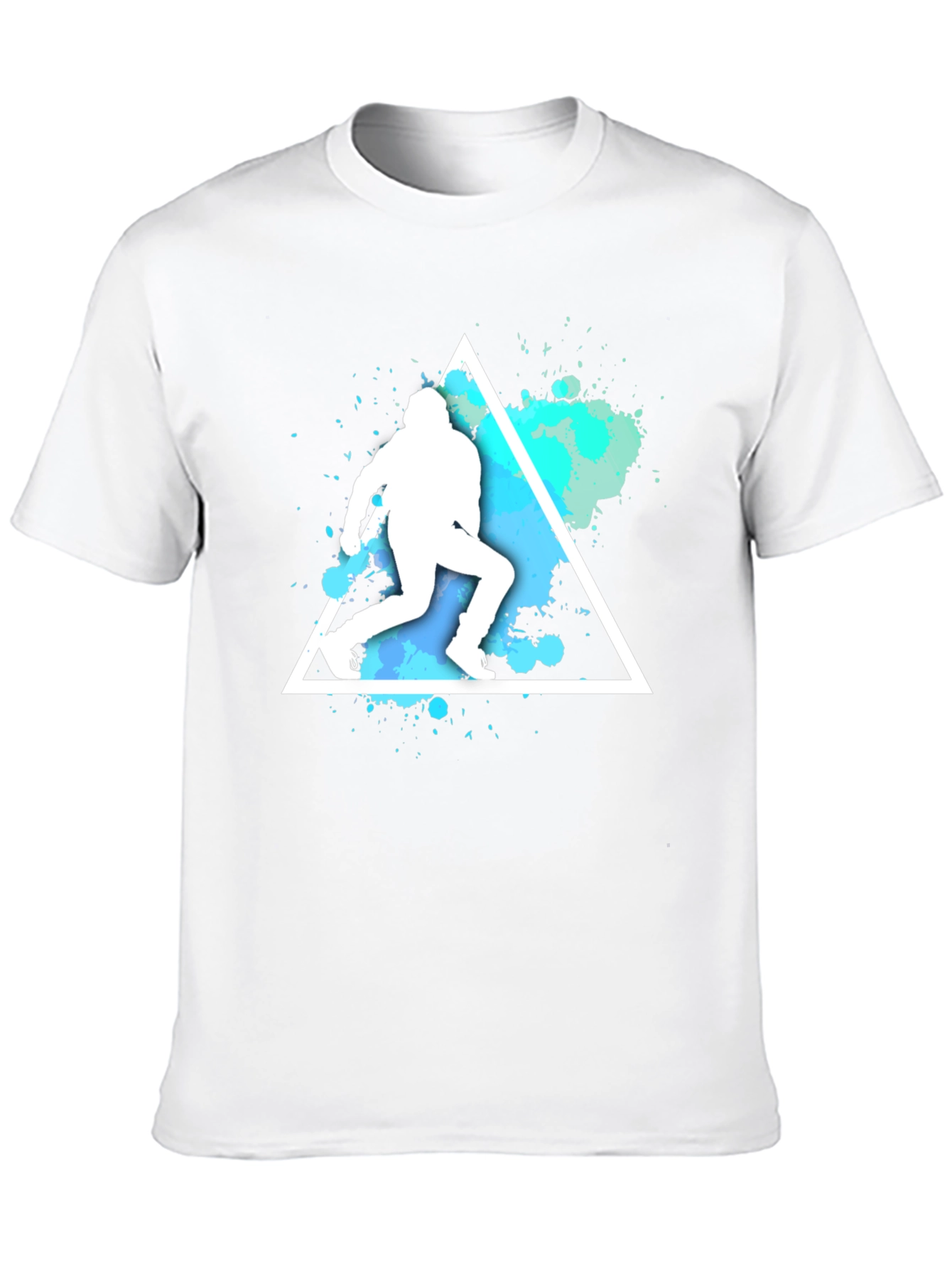 Athlete Triangle Graphic T-Shirt