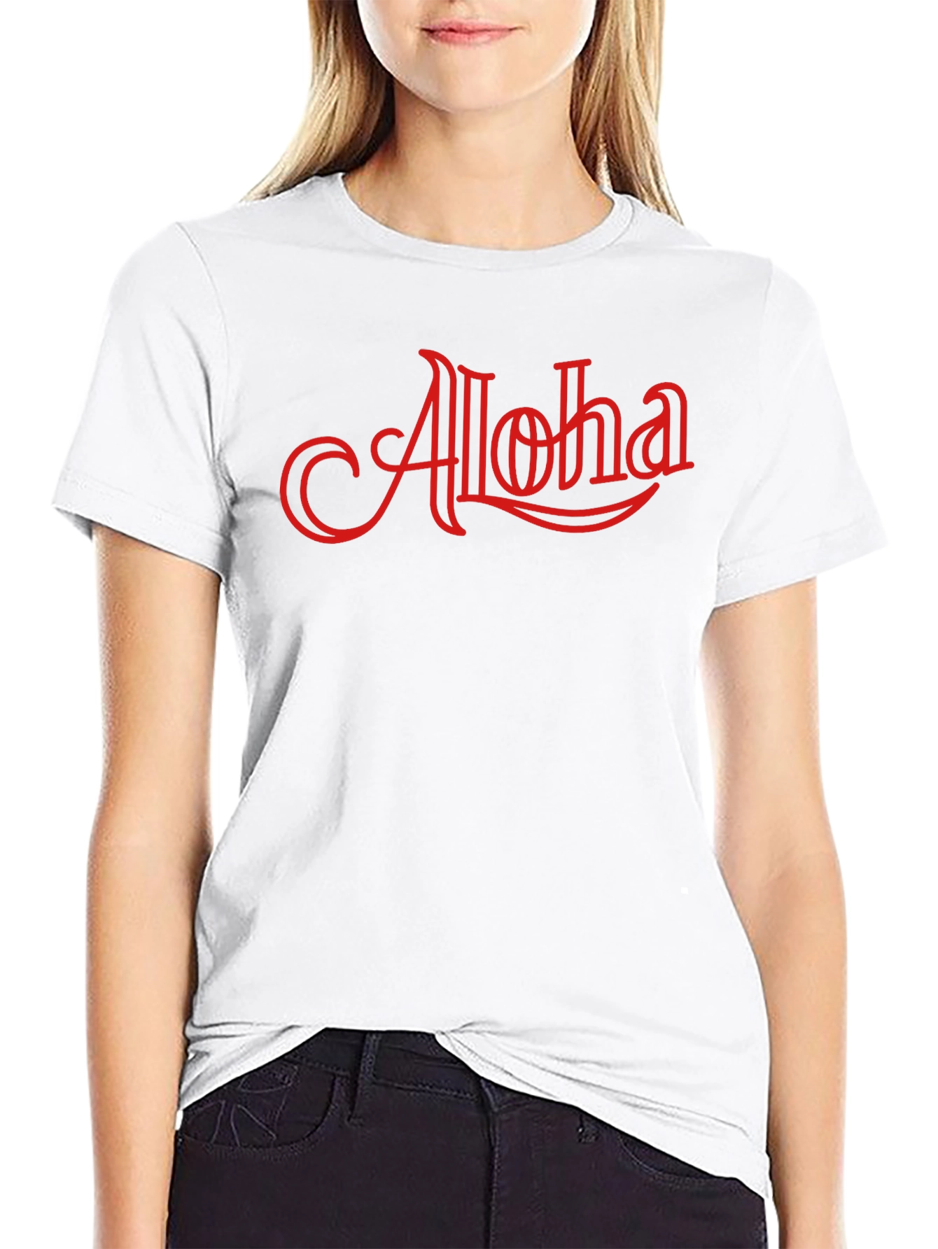 Aloha Graphic Tee - Casual Style