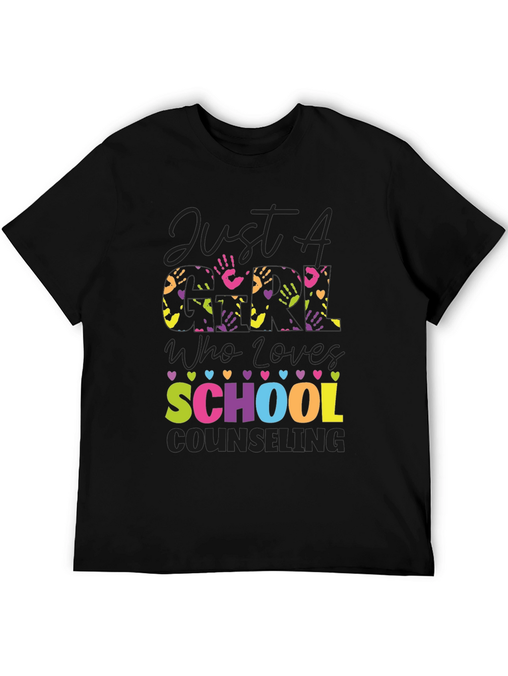 Colorful School Counseling T-Shirt