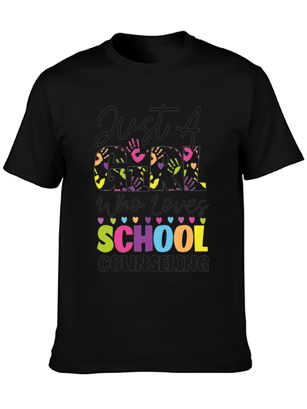 Colorful School Counseling T-Shirt