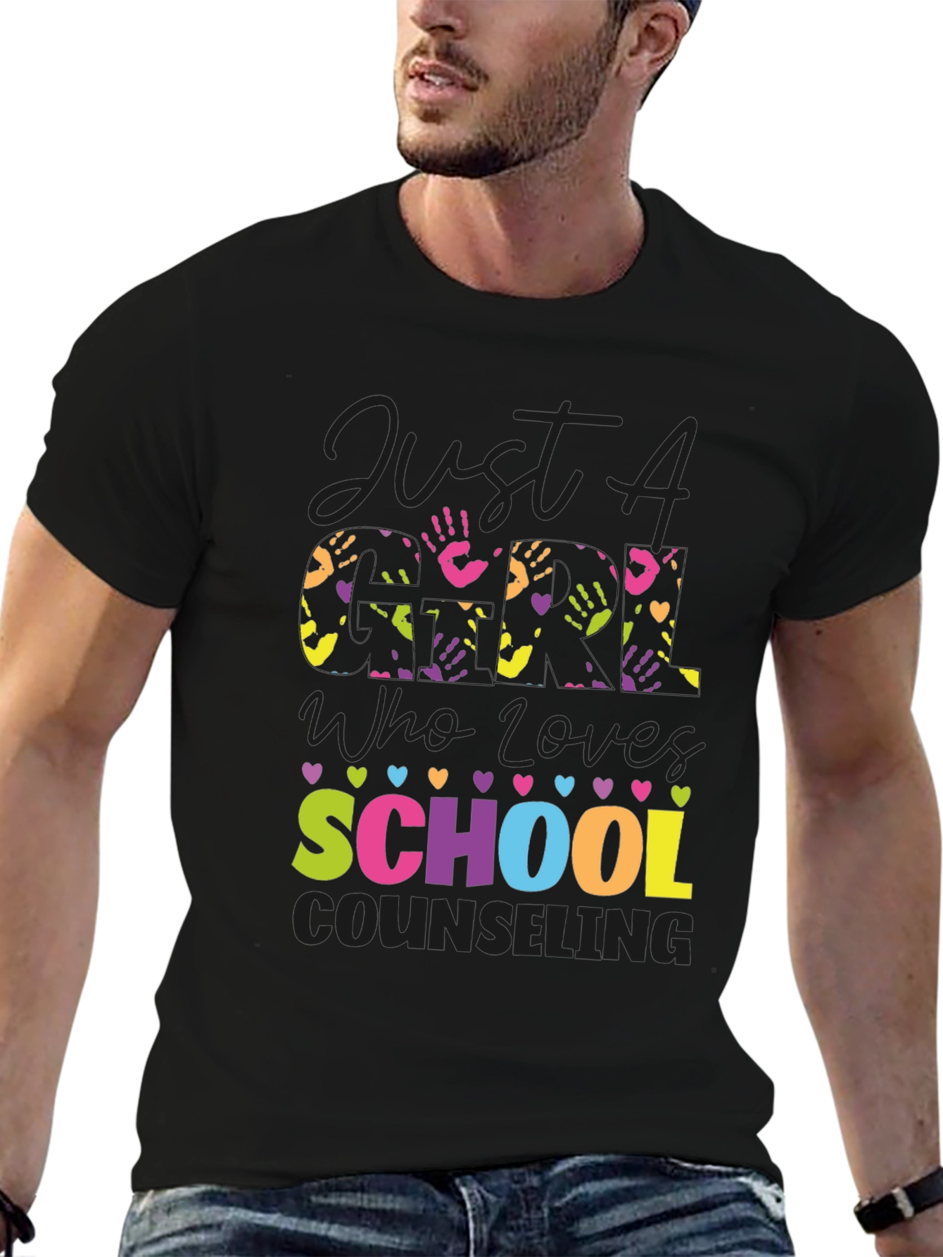 Colorful School Counseling T-Shirt