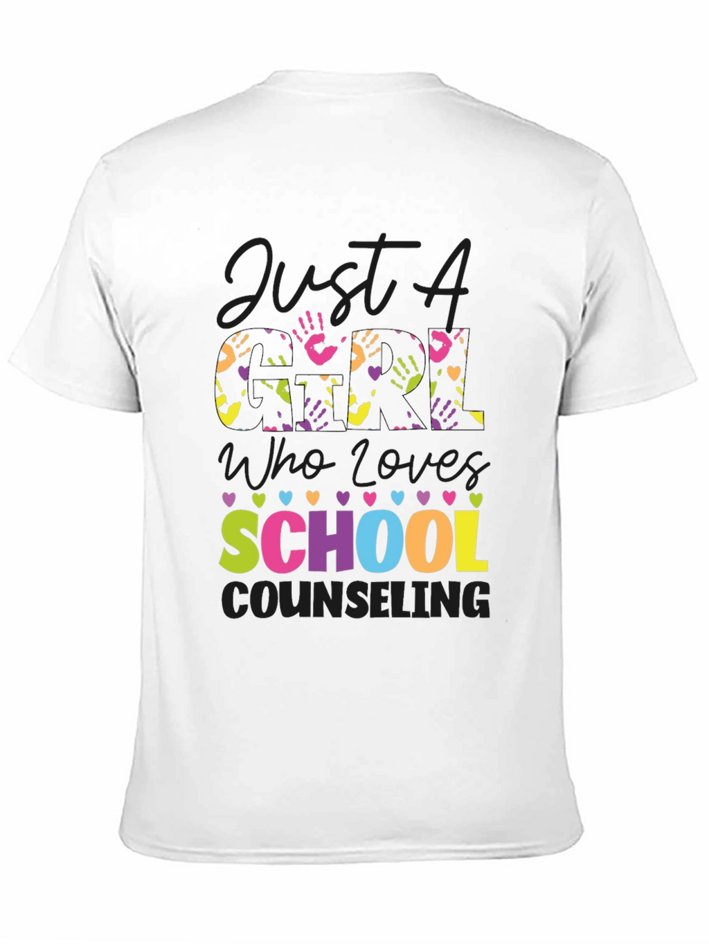 Colorful School Counseling T-Shirt