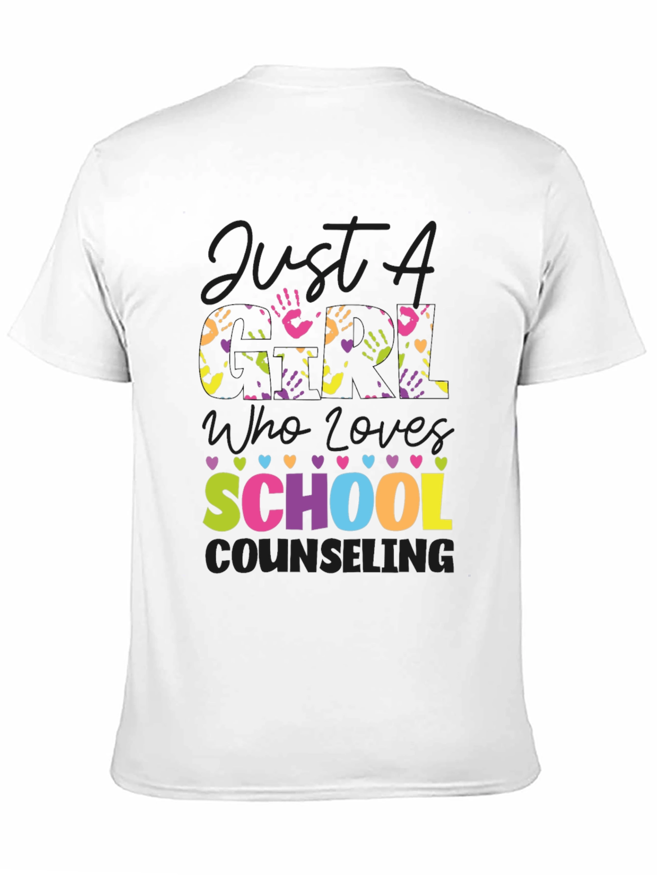 Colorful School Counseling T-Shirt
