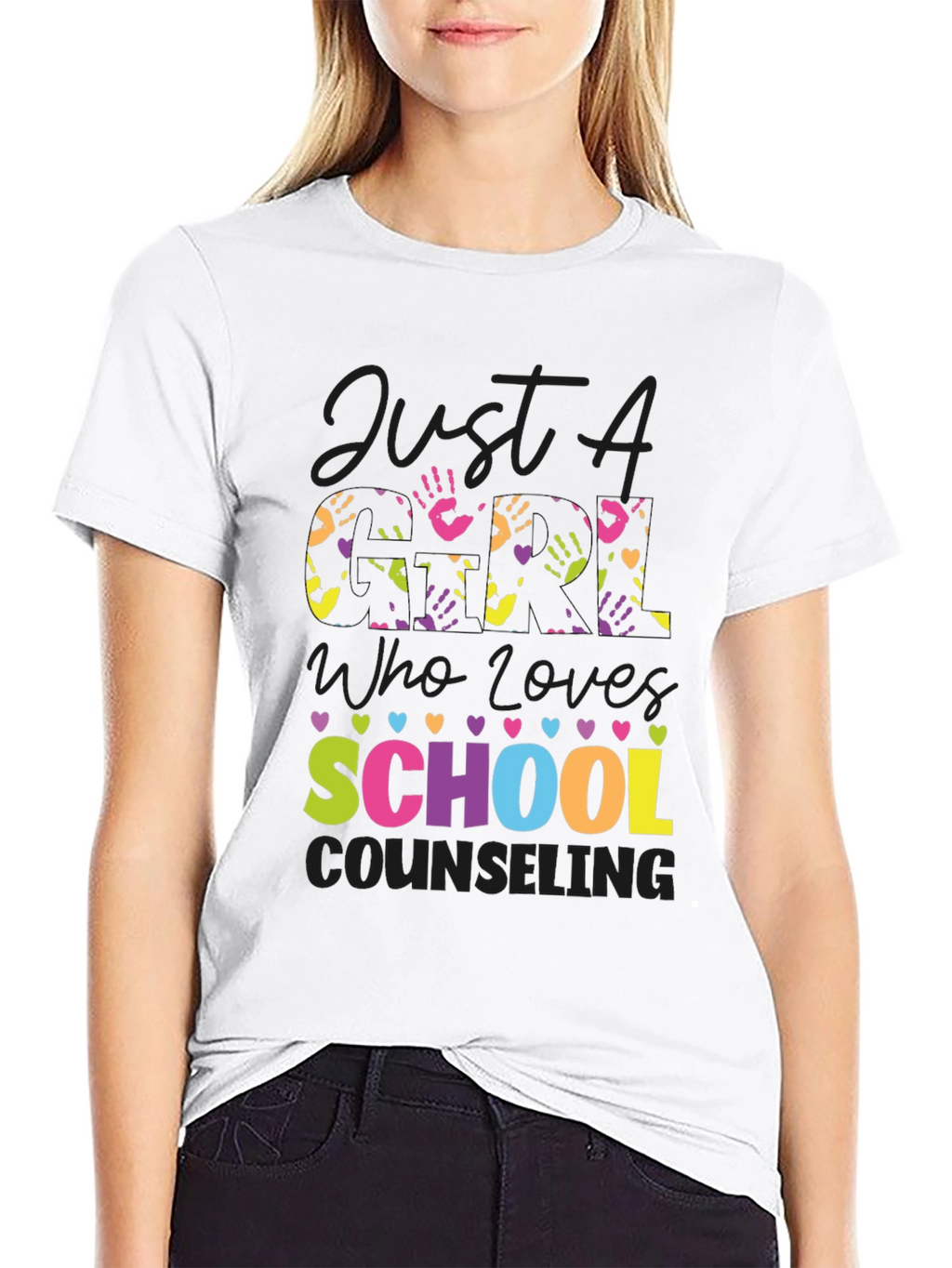 Colorful School Counseling T-Shirt