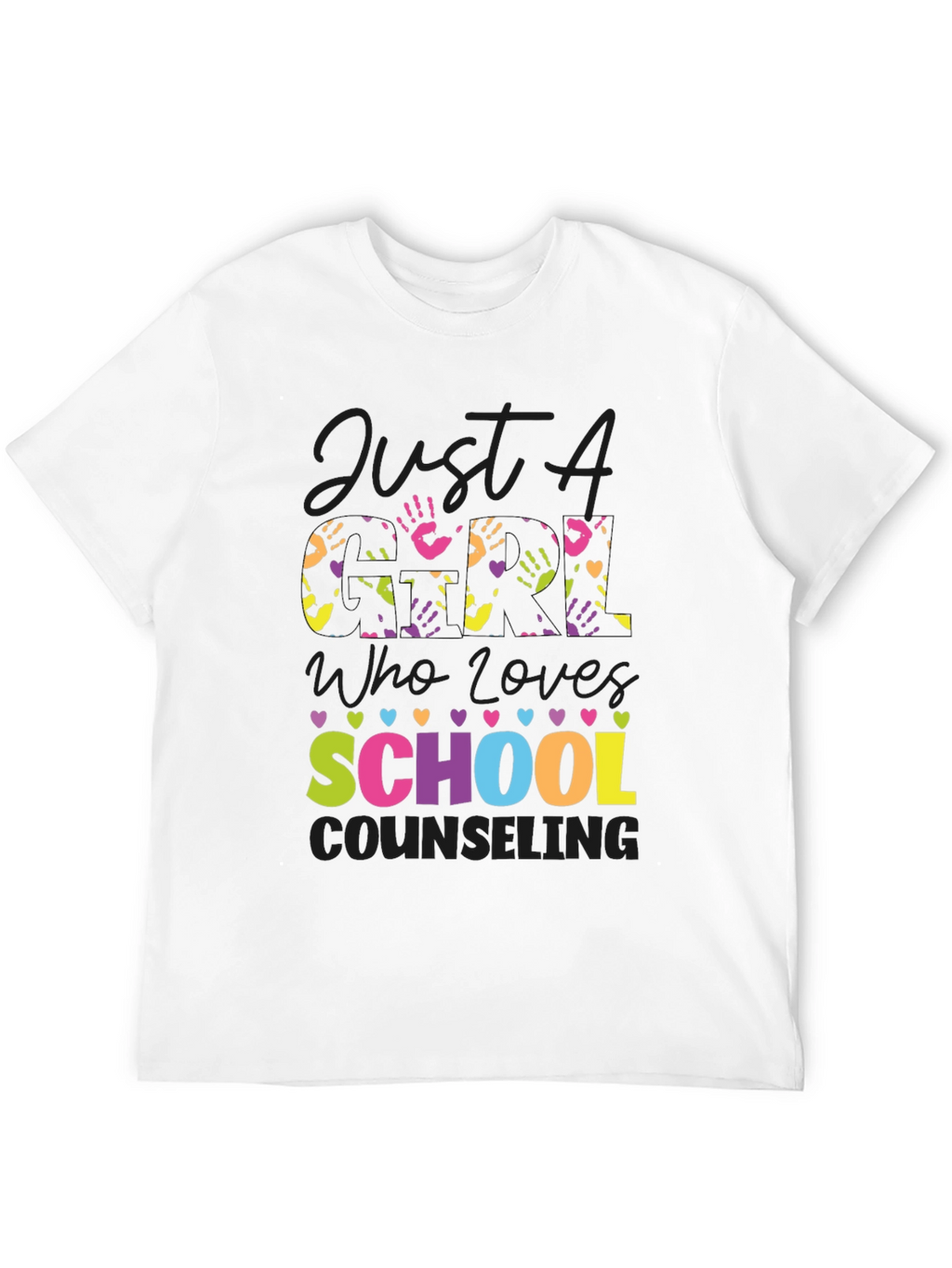 Colorful School Counseling T-Shirt
