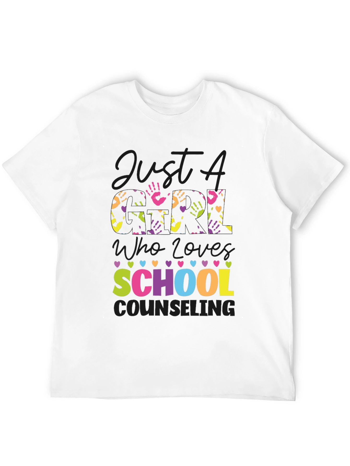 Colorful School Counseling T-Shirt