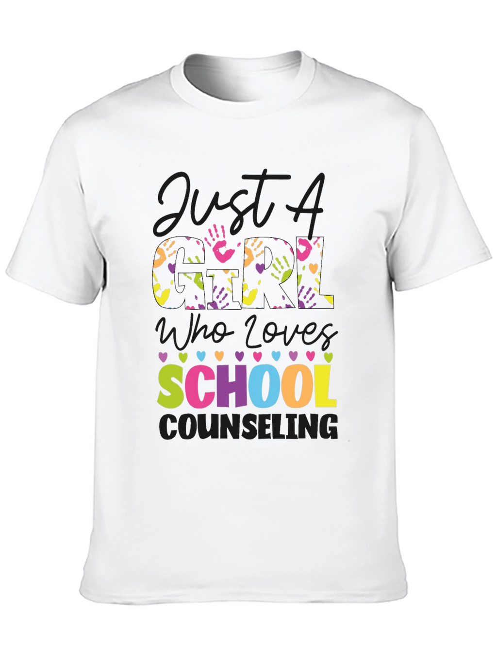 Colorful School Counseling T-Shirt