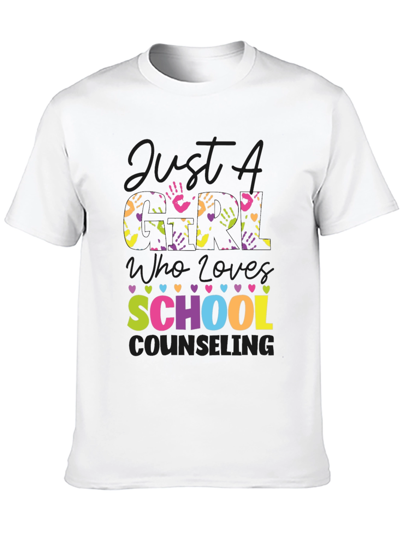 Colorful School Counseling T-Shirt