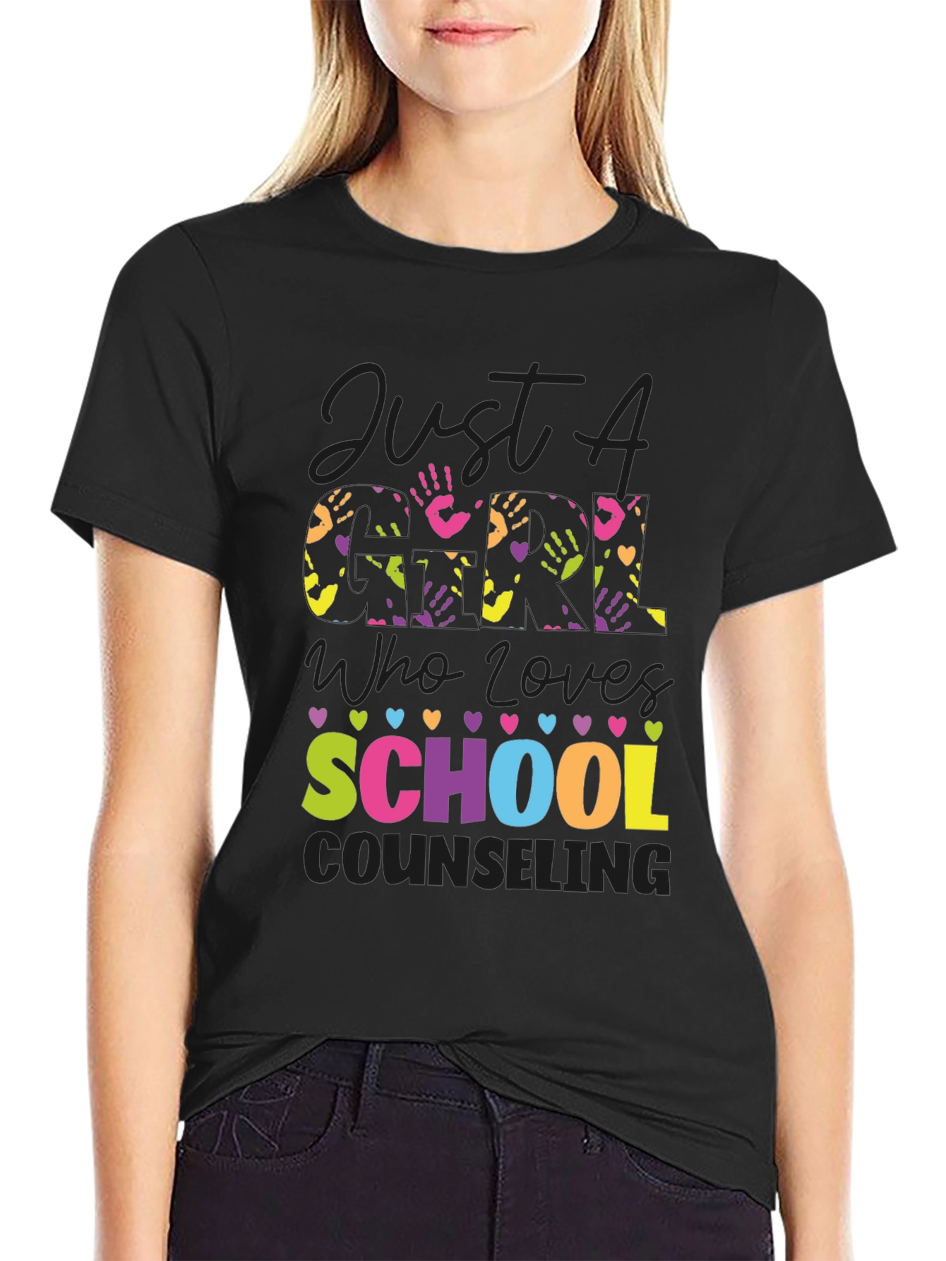 Colorful School Counseling T-Shirt