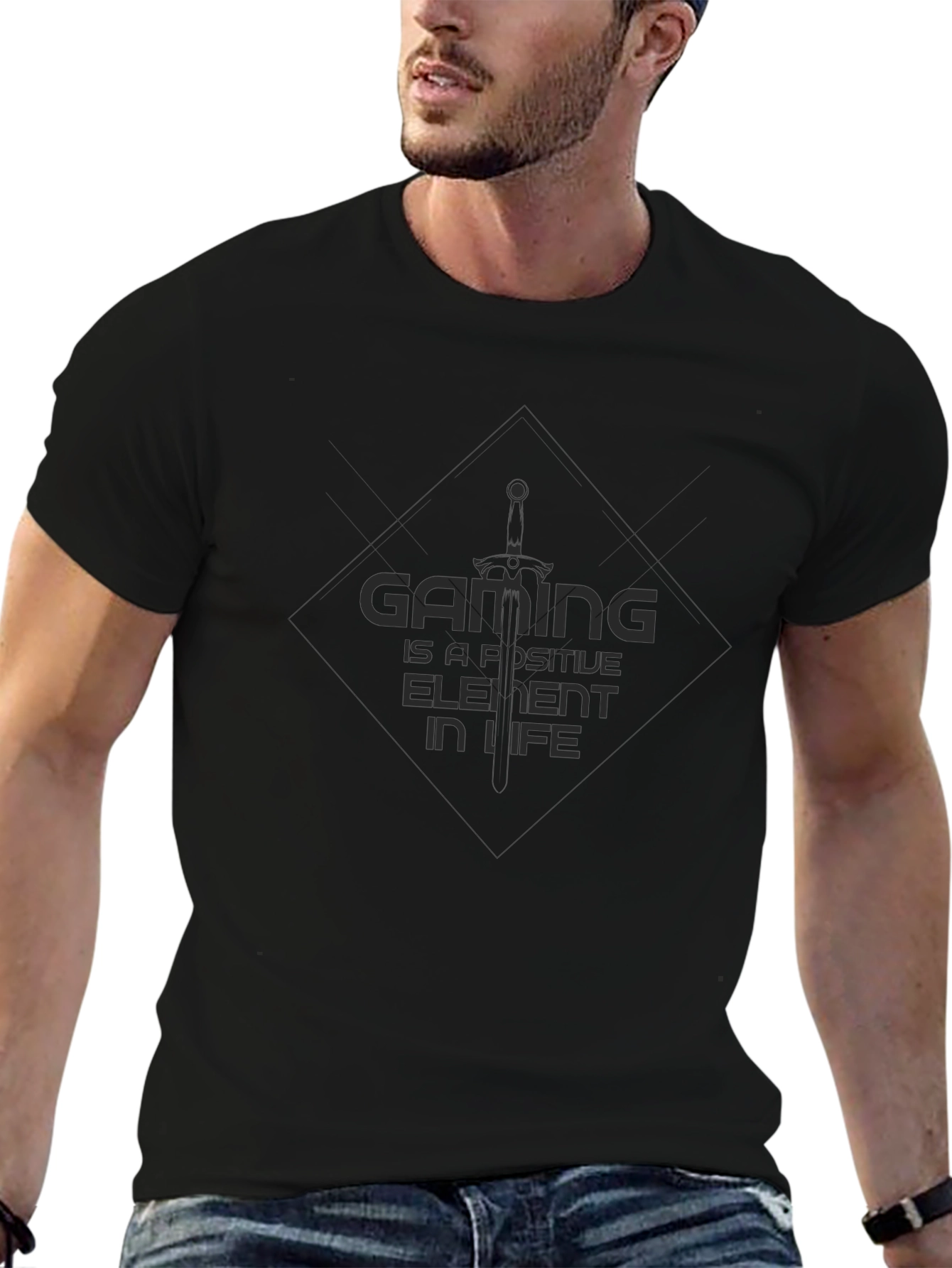 Gaming Is Positive Element In Life T-Shirt
