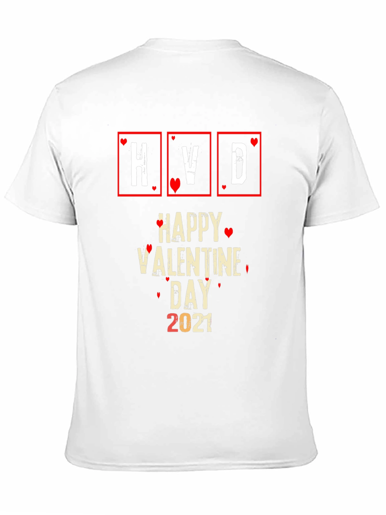 Happy Valentines Day 2021 Black T-Shirt