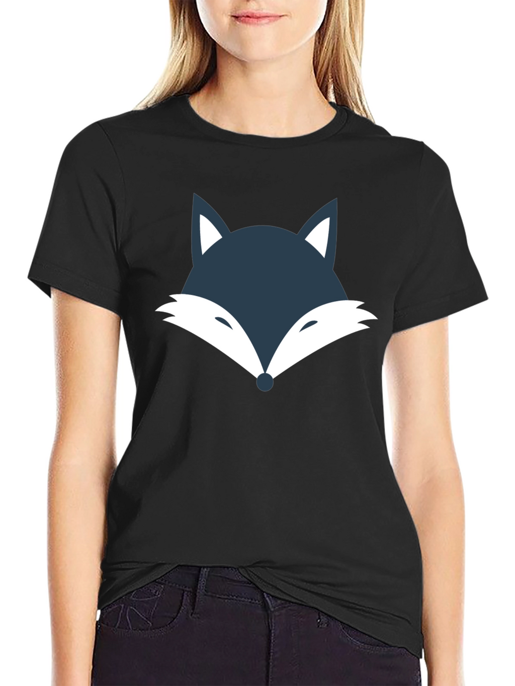 Fox Head Graphic Tee - Cool & Casual