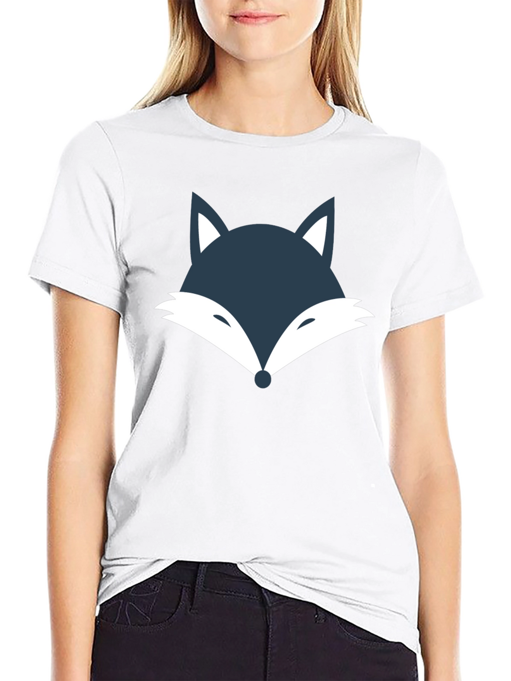 Fox Head Graphic Tee - Cool & Casual