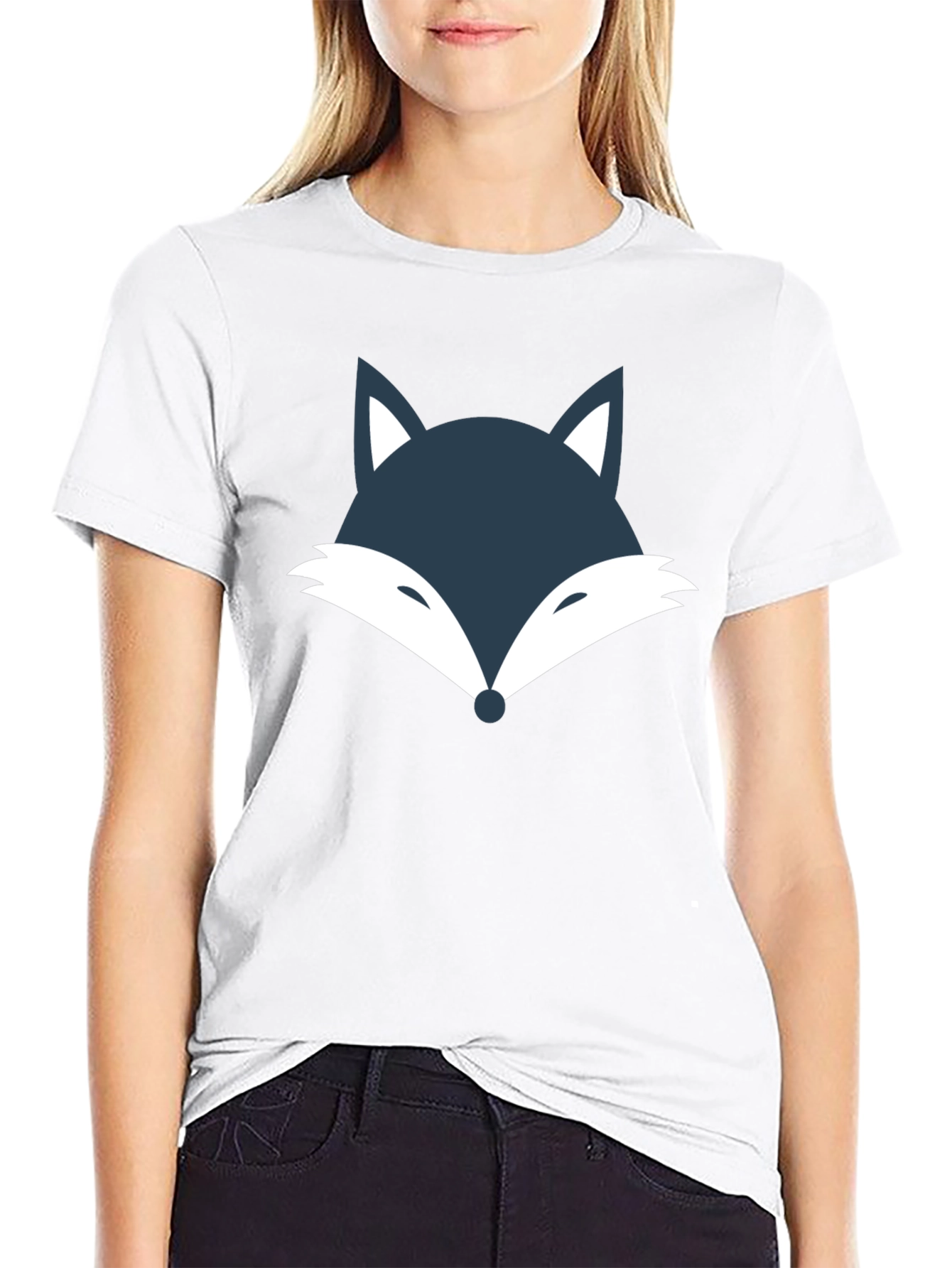 Fox Head Graphic Tee - Cool & Casual