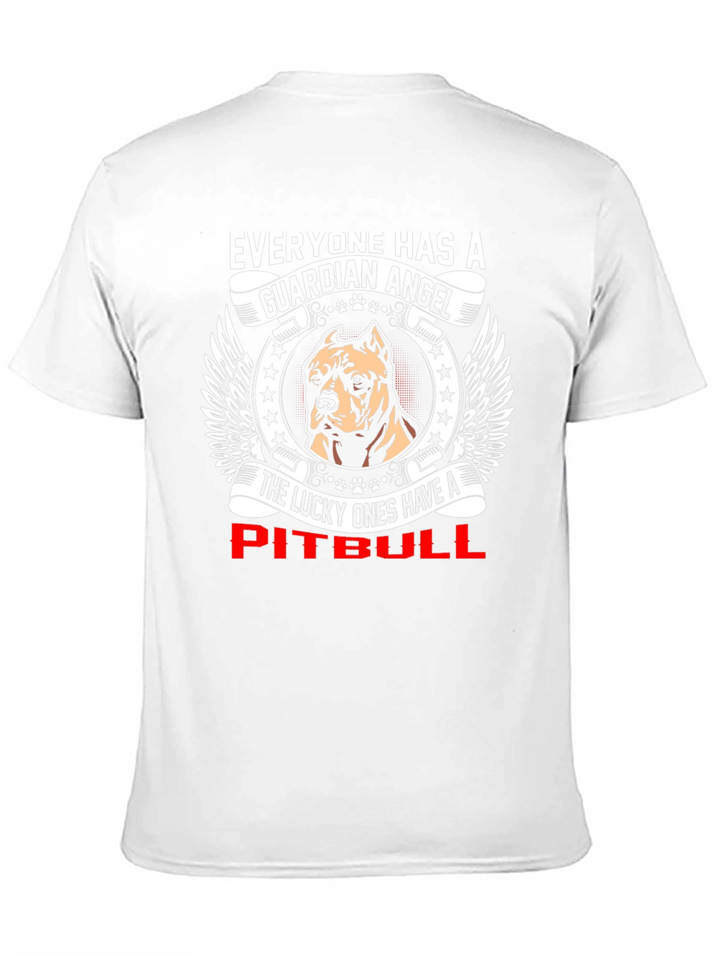 Guardian Angel Pitbull T-Shirt - Lucky Ones