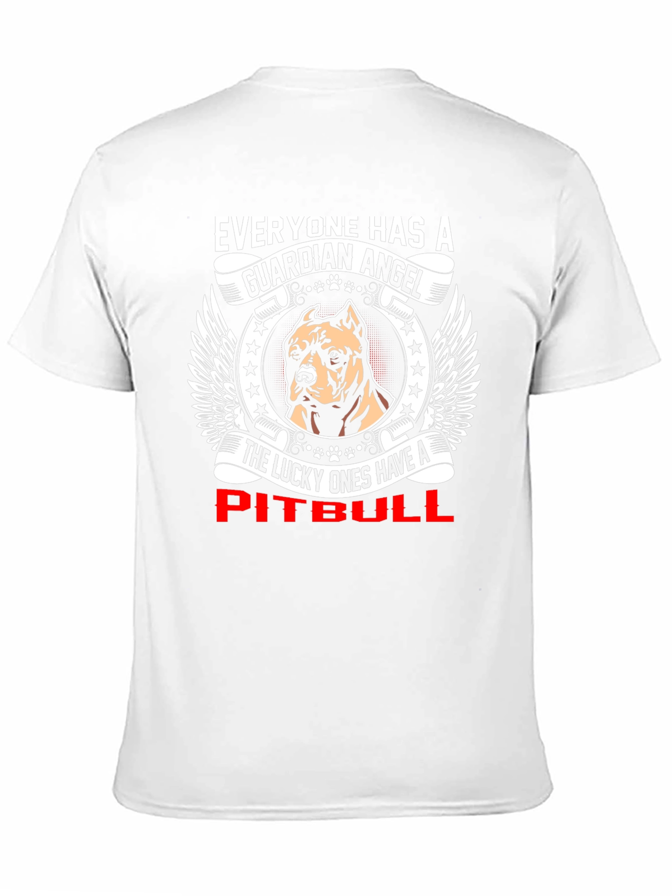 Guardian Angel Pitbull T-Shirt - Lucky Ones