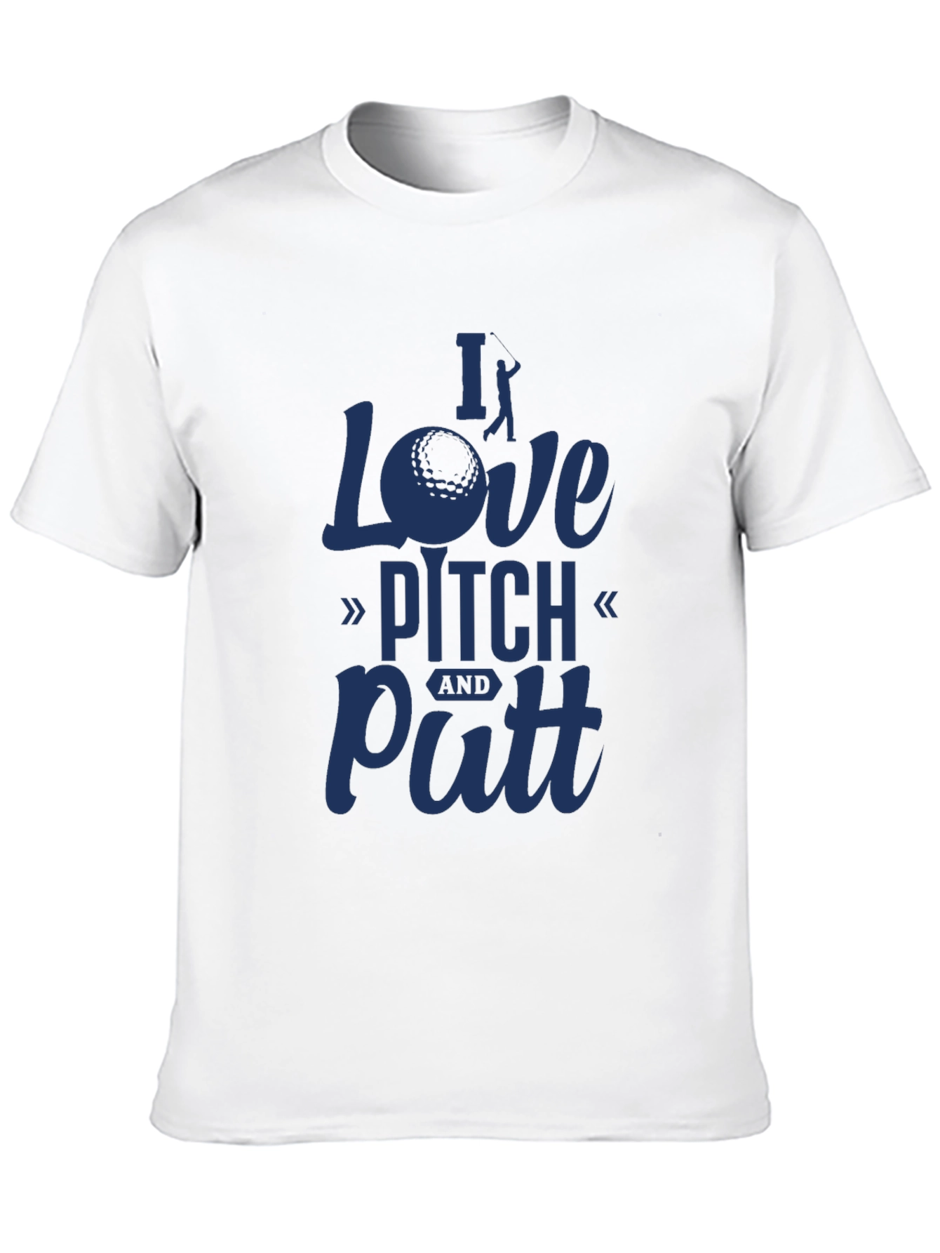 I Love Pitch and Putt Golf T-Shirt