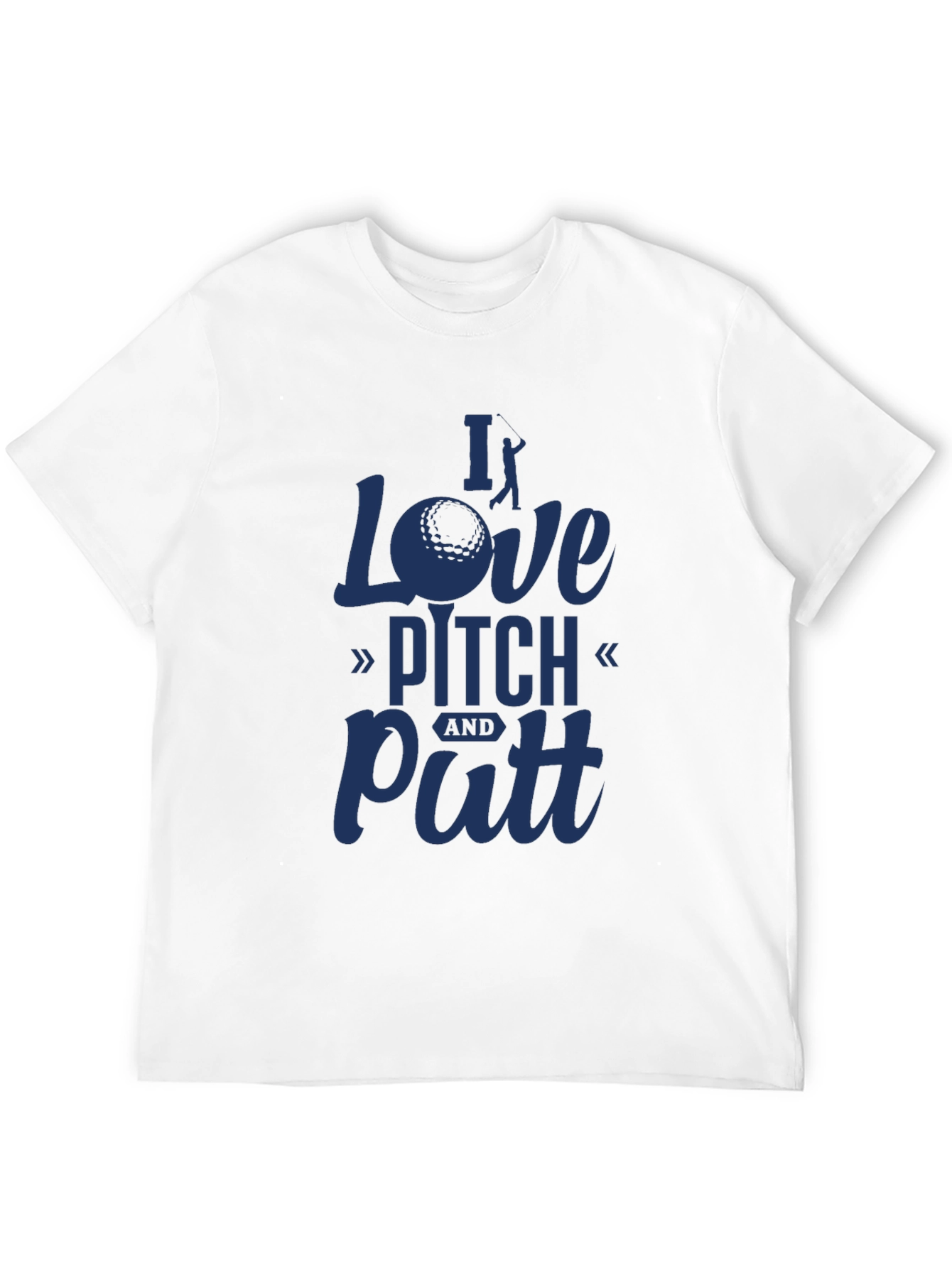 I Love Pitch and Putt Golf T-Shirt