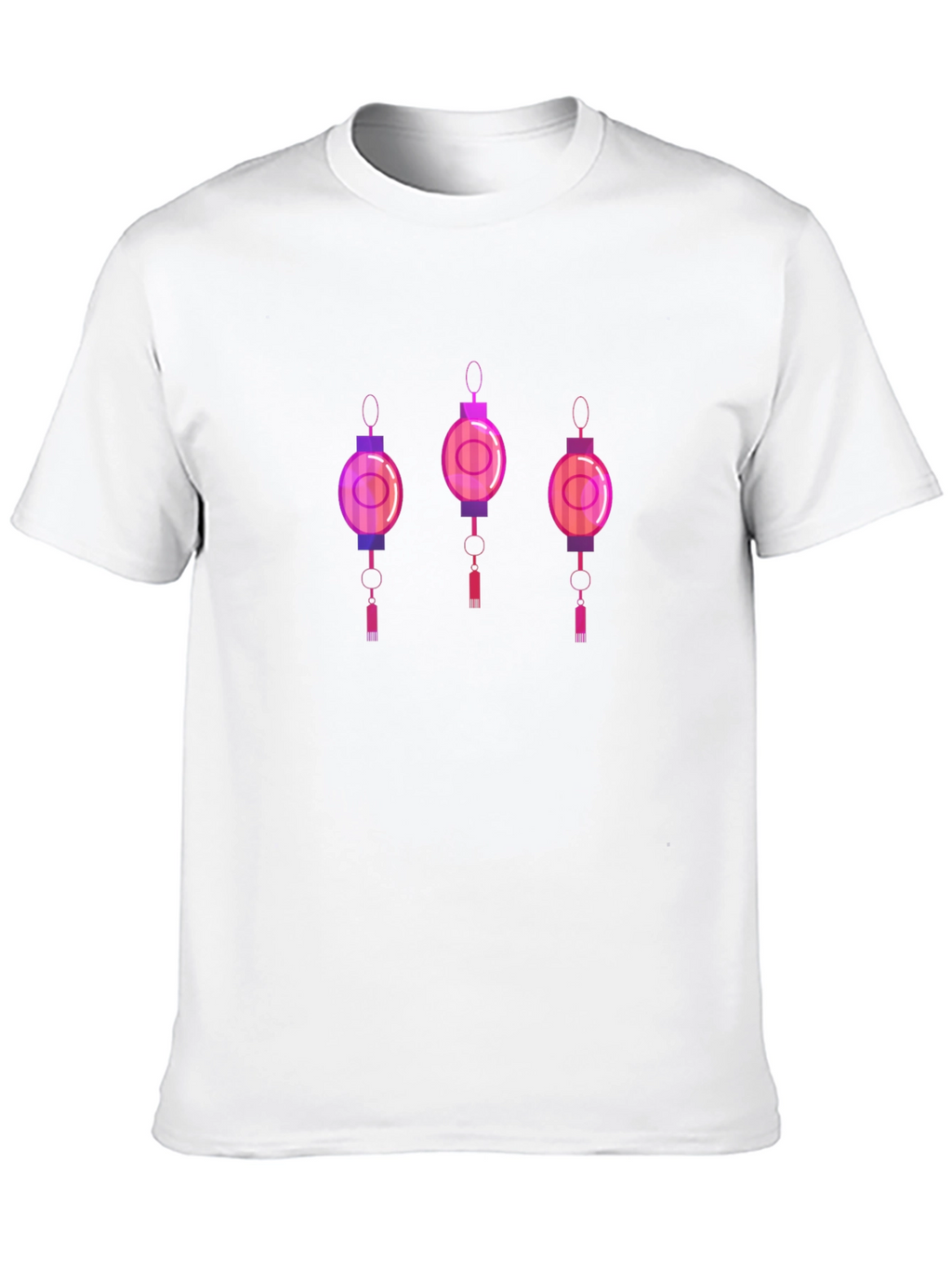 Lantern Graphic Tee - Mens Black T-Shirt