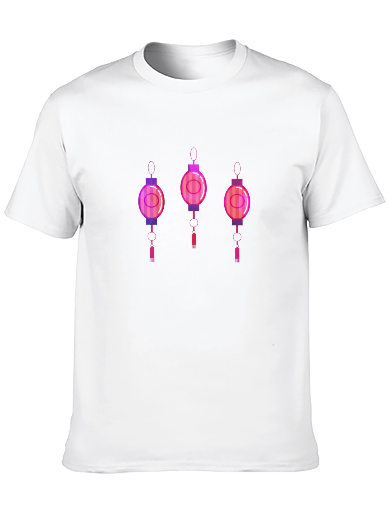 Lantern Graphic Tee - Mens Black T-Shirt