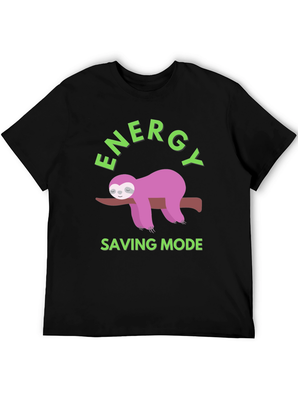 Energy Saving Mode Sloth Graphic Tee