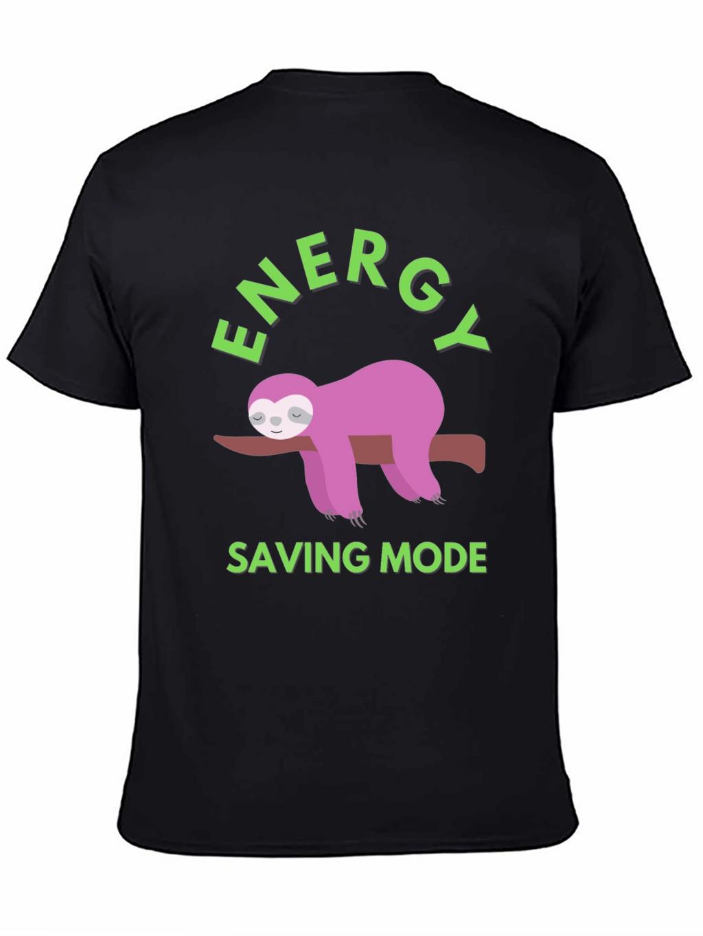 Energy Saving Mode Sloth Graphic Tee