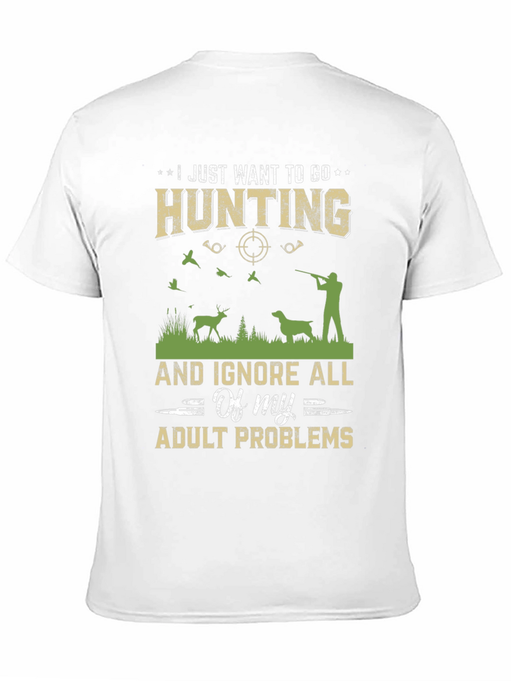 Hunting Adult Problems T-Shirt