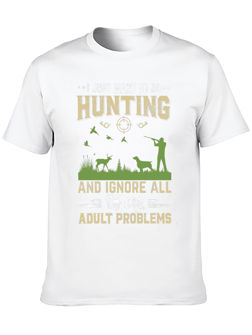 Hunting Adult Problems T-Shirt