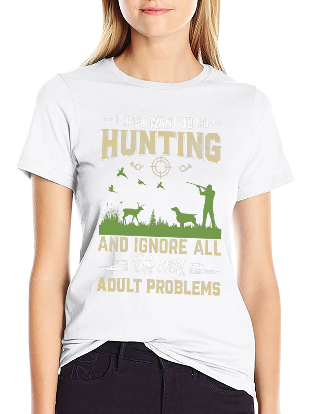 Hunting Adult Problems T-Shirt