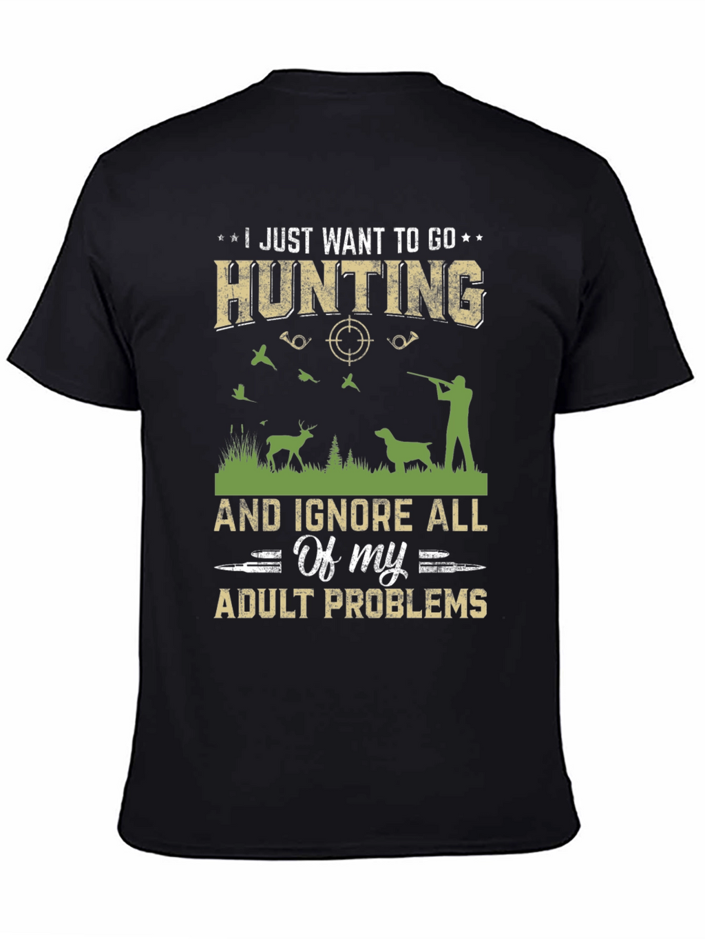 Hunting Adult Problems T-Shirt