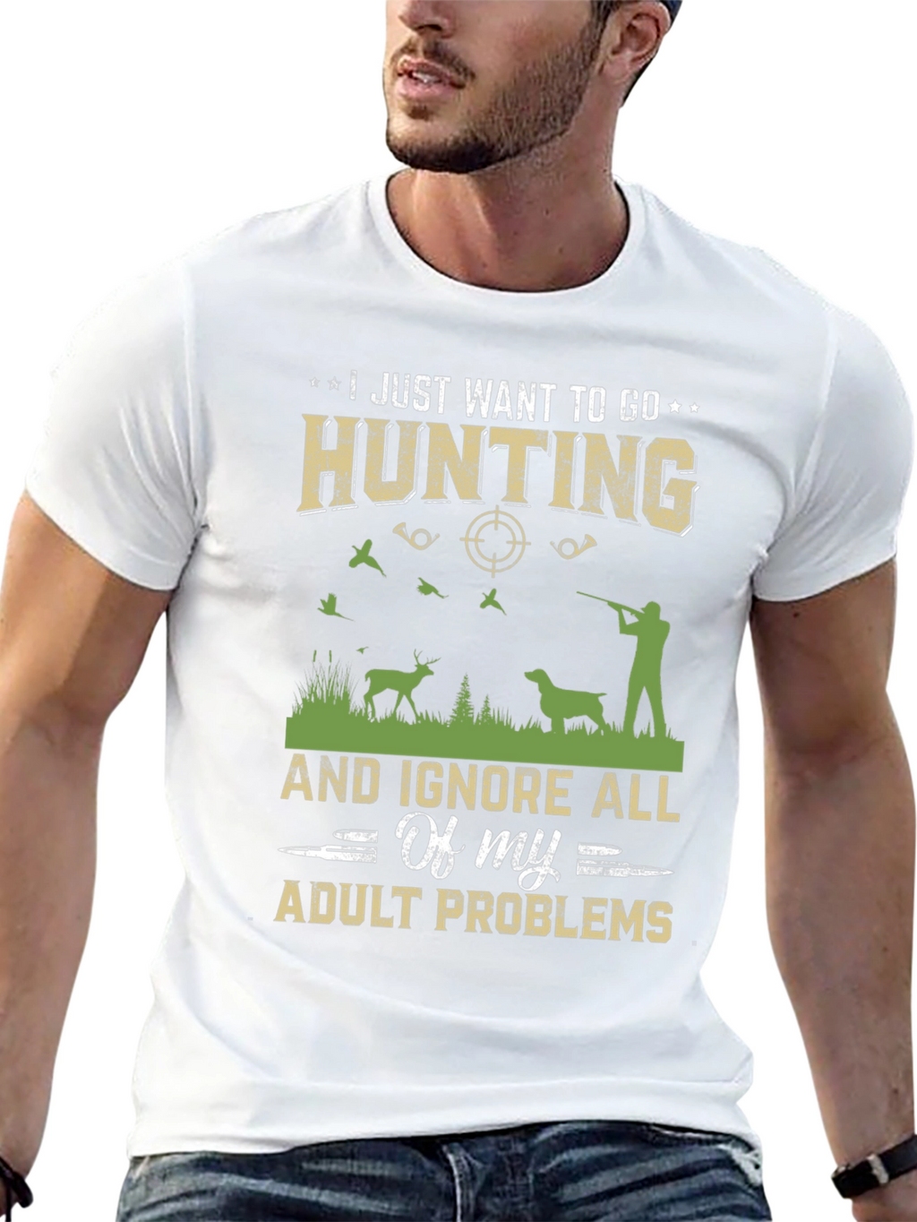 Hunting Adult Problems T-Shirt