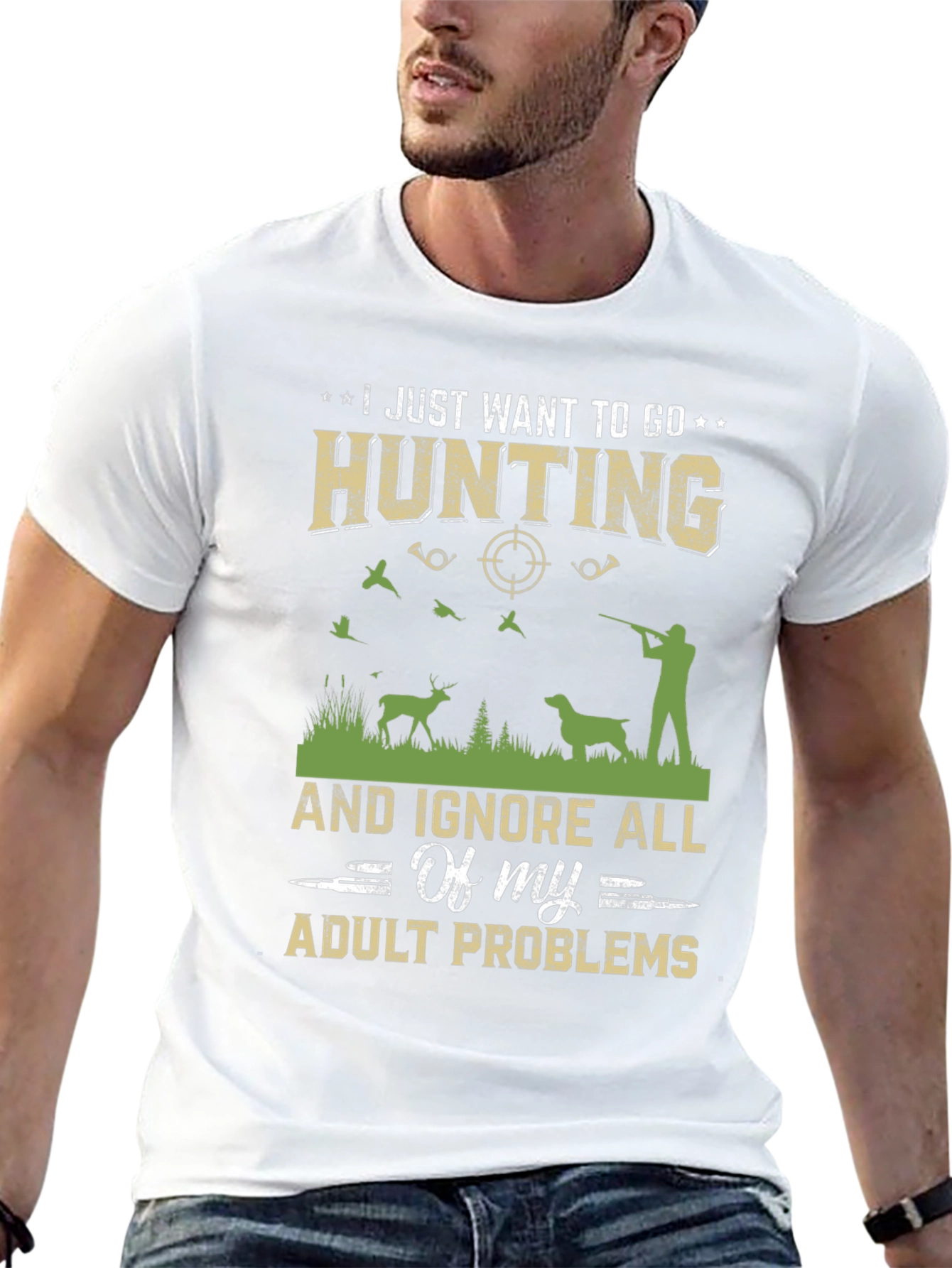 Hunting Adult Problems T-Shirt