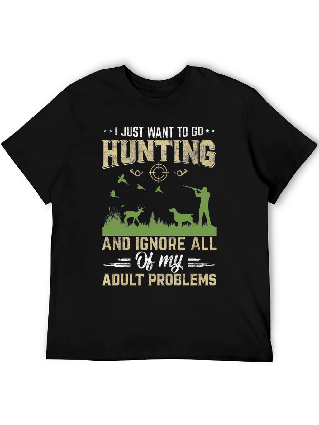 Hunting Adult Problems T-Shirt