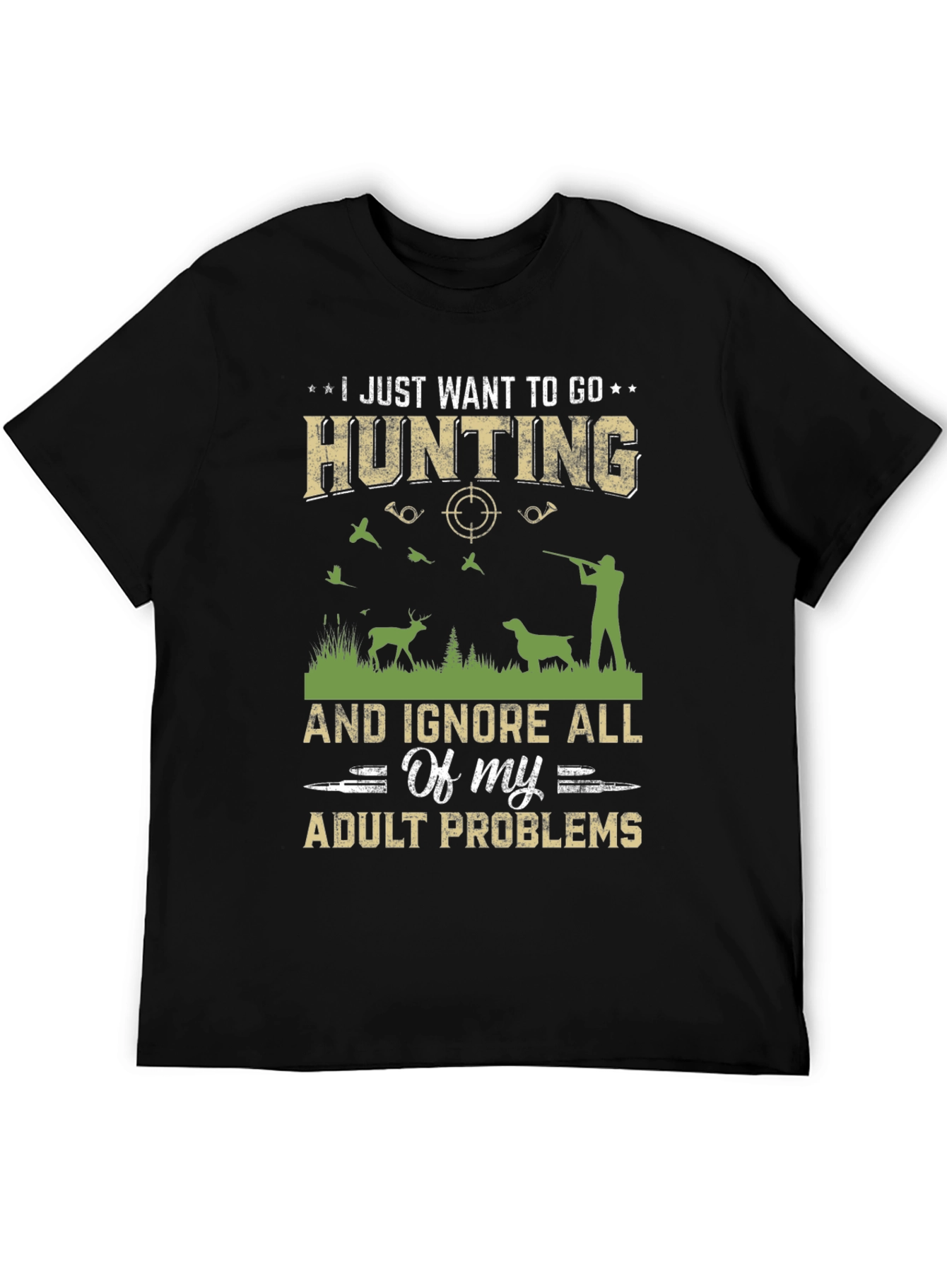 Hunting Adult Problems T-Shirt